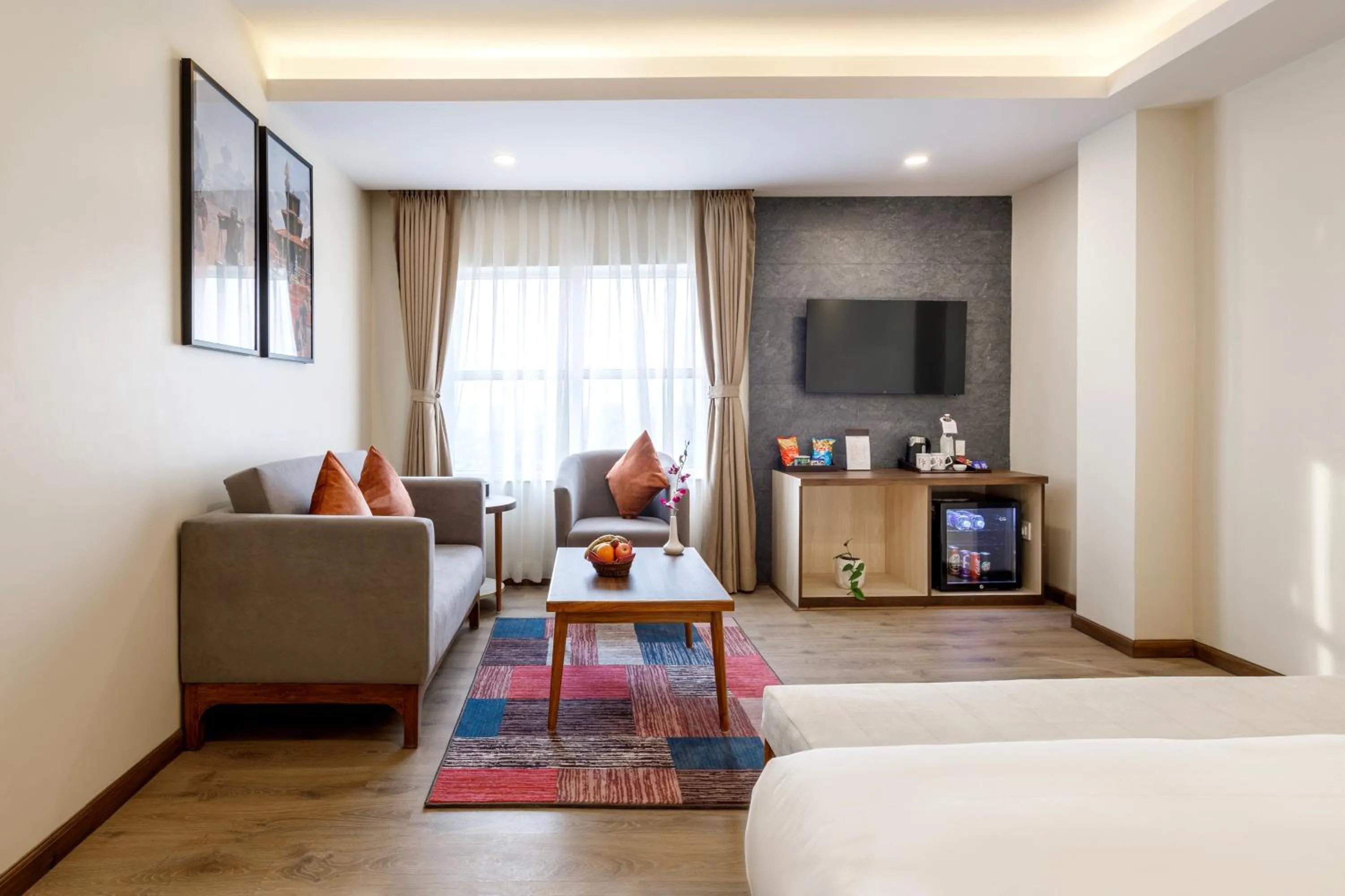 Living room in Regenta Place Sabrina Kathmandu Nepal