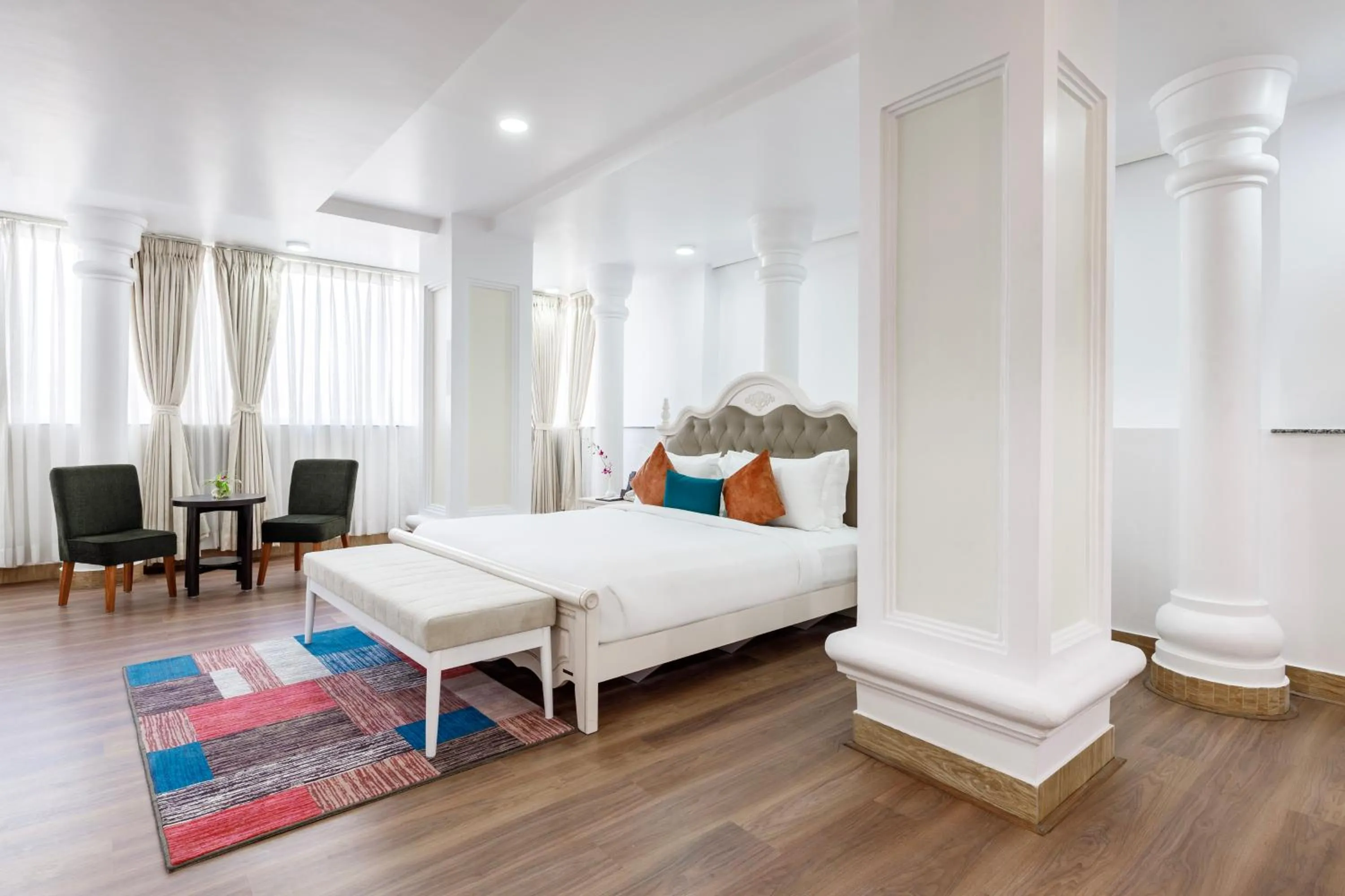 Bed in Regenta Place Sabrina Kathmandu Nepal