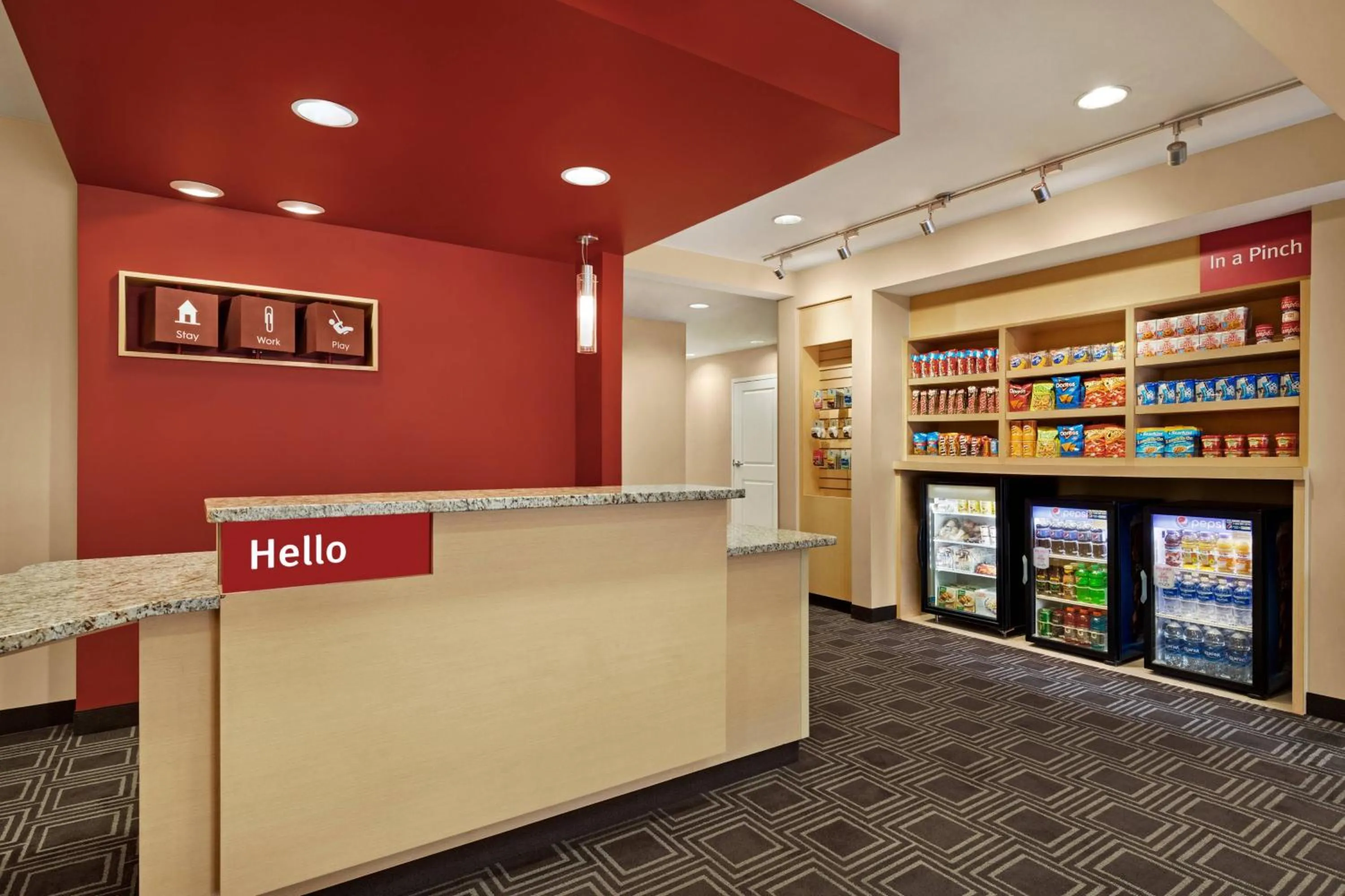Lobby or reception in TownePlace Suites by Marriott Chattanooga Near Hamilton Place
