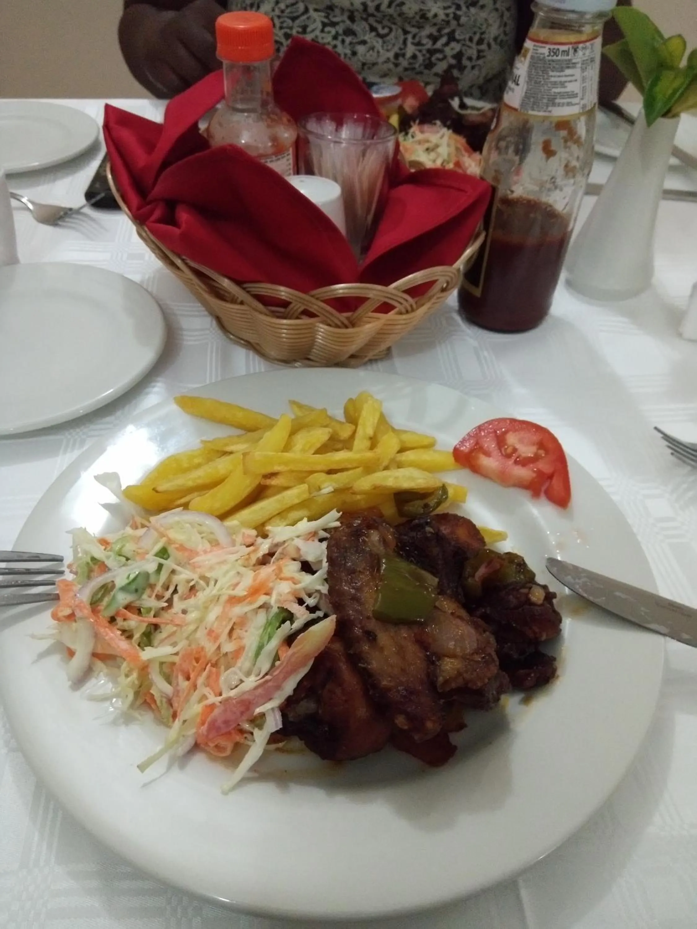 Lunch in Wadonda Suites