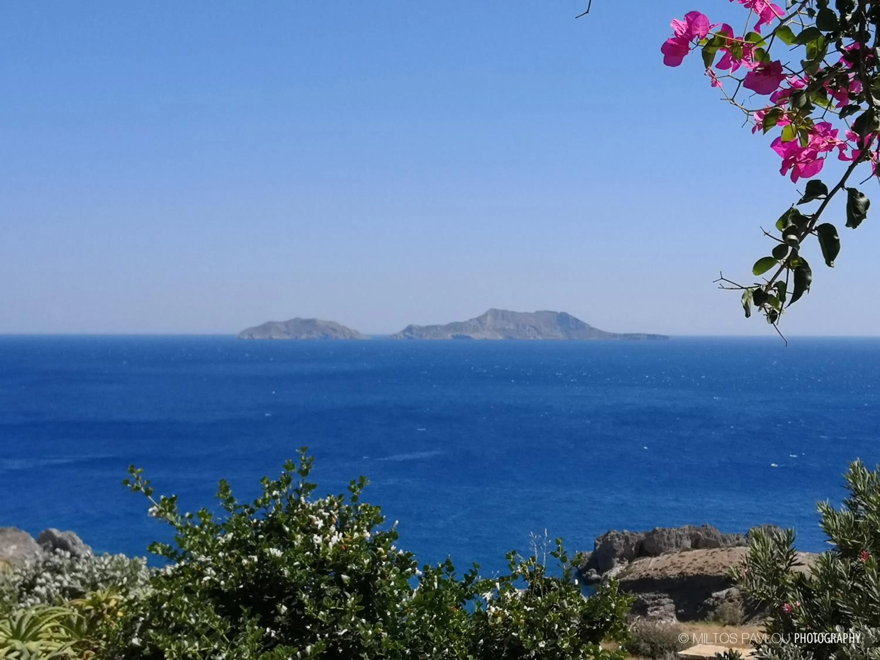 Natural landscape in Kavos Melissa Studios