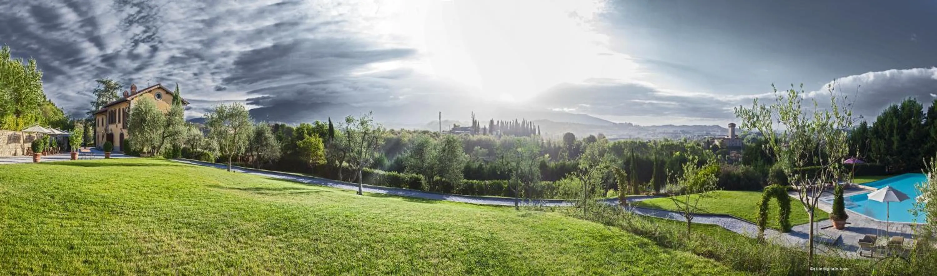 Garden in Relais Villa Belvedere