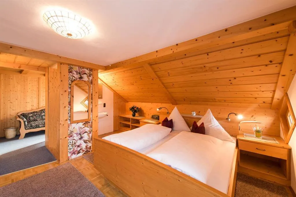 Bedroom, Bed in Landhaus Beßler