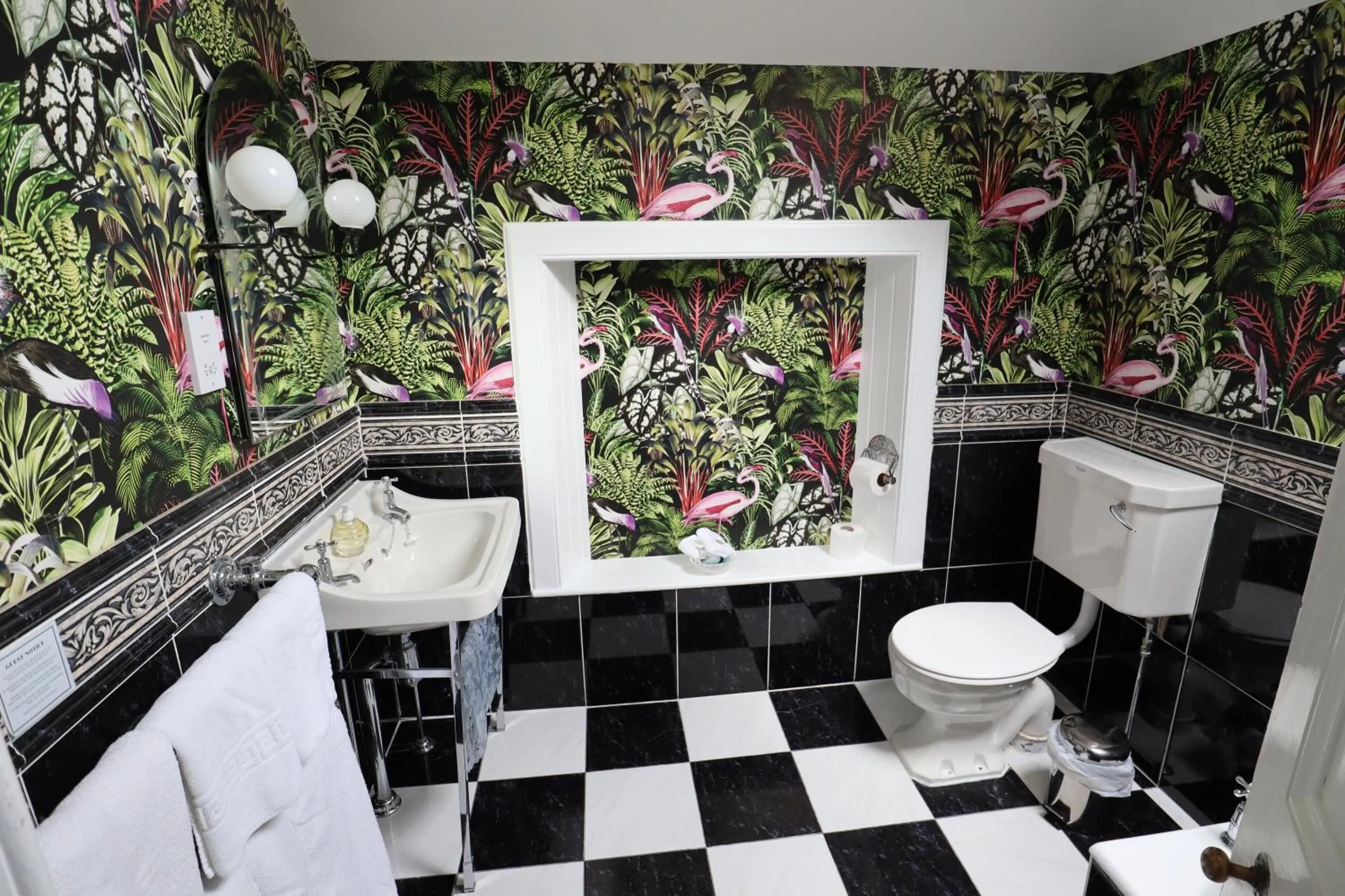 Bathroom in Alltavona House