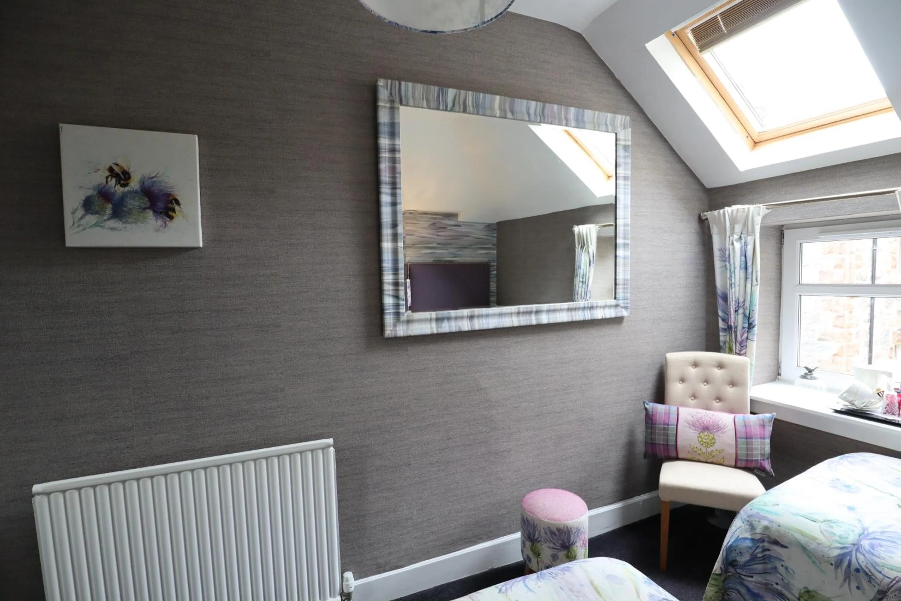 Seating area in Alltavona House