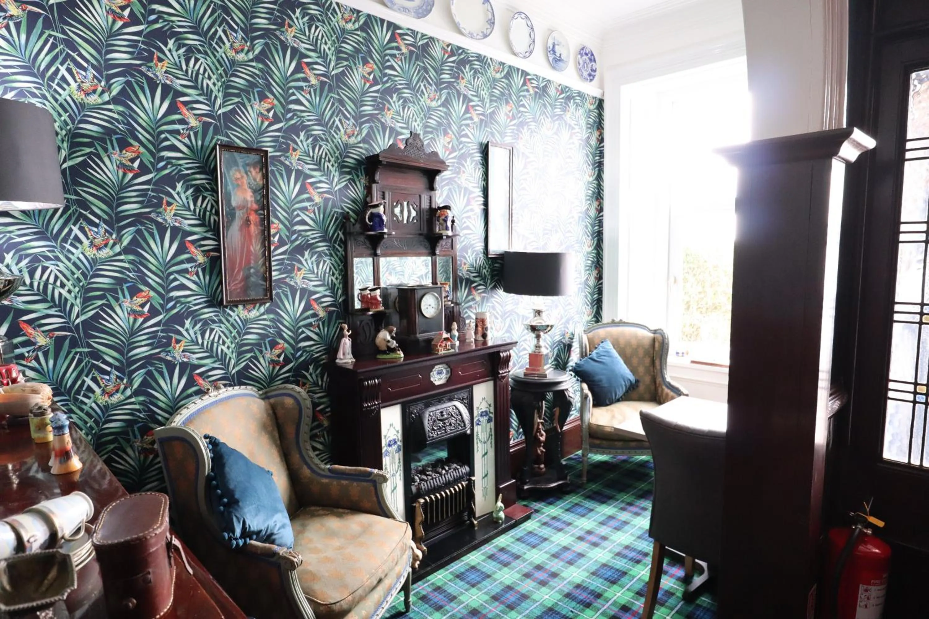 Seating area in Alltavona House