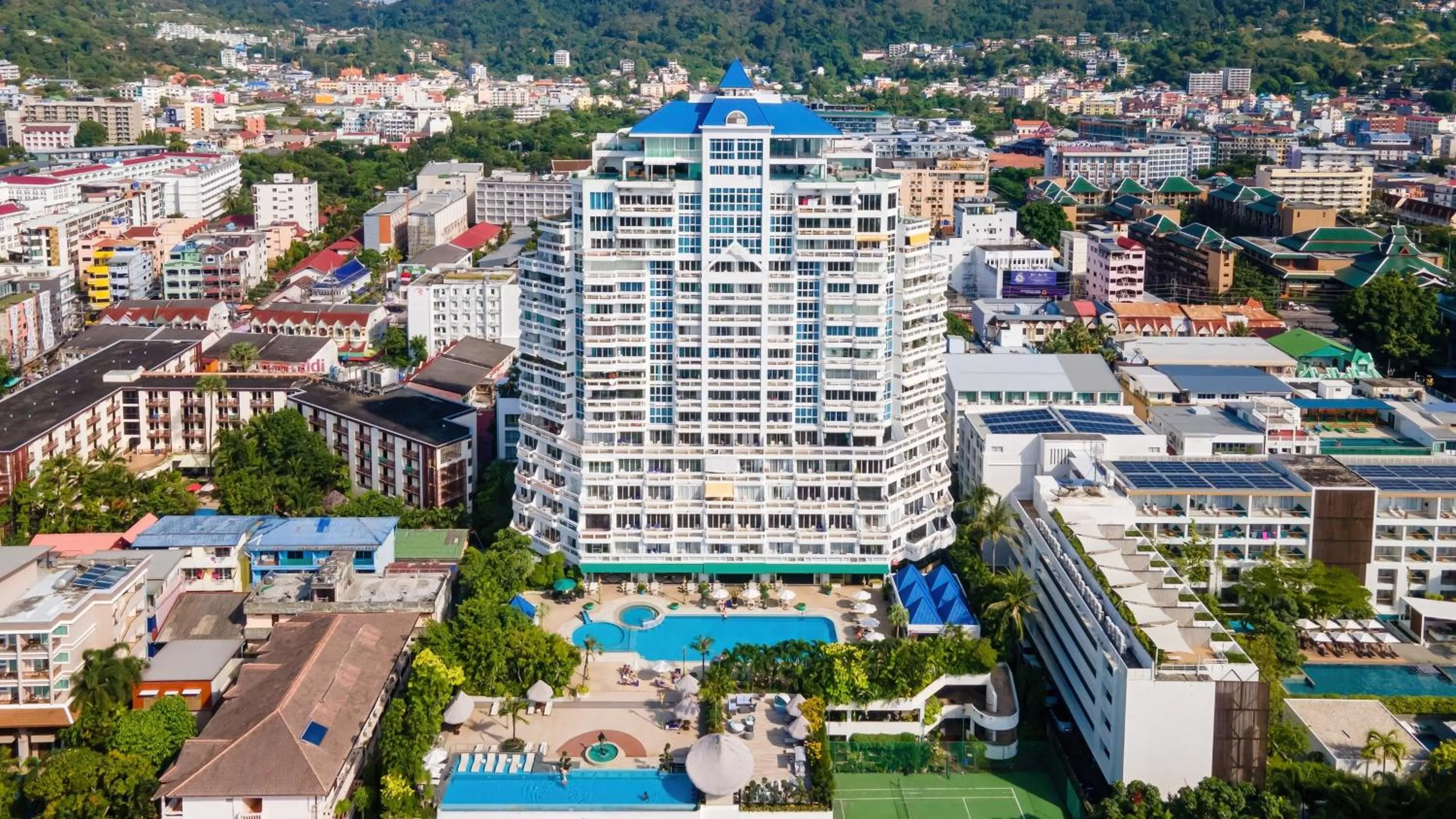 Property building in Andaman Beach Suites Hotel, Patong Phuket
