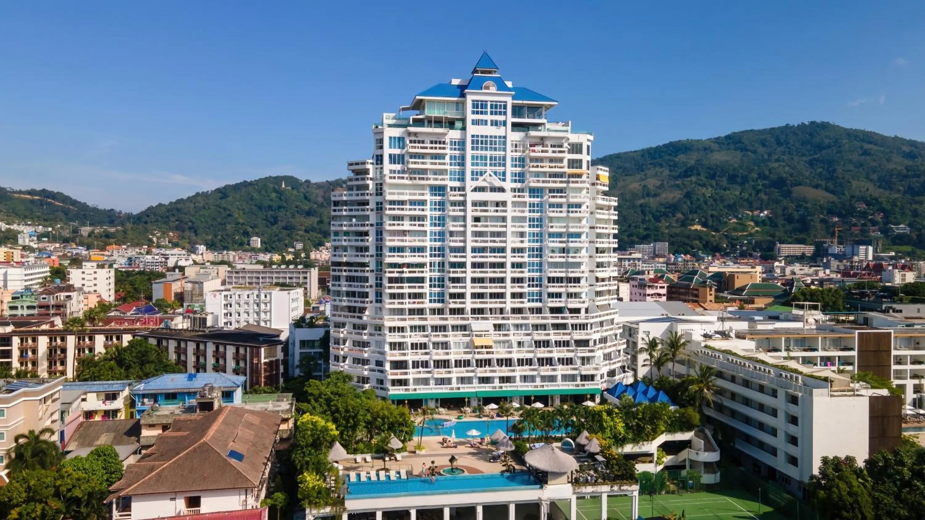 Property building in Andaman Beach Suites Hotel, Patong Phuket