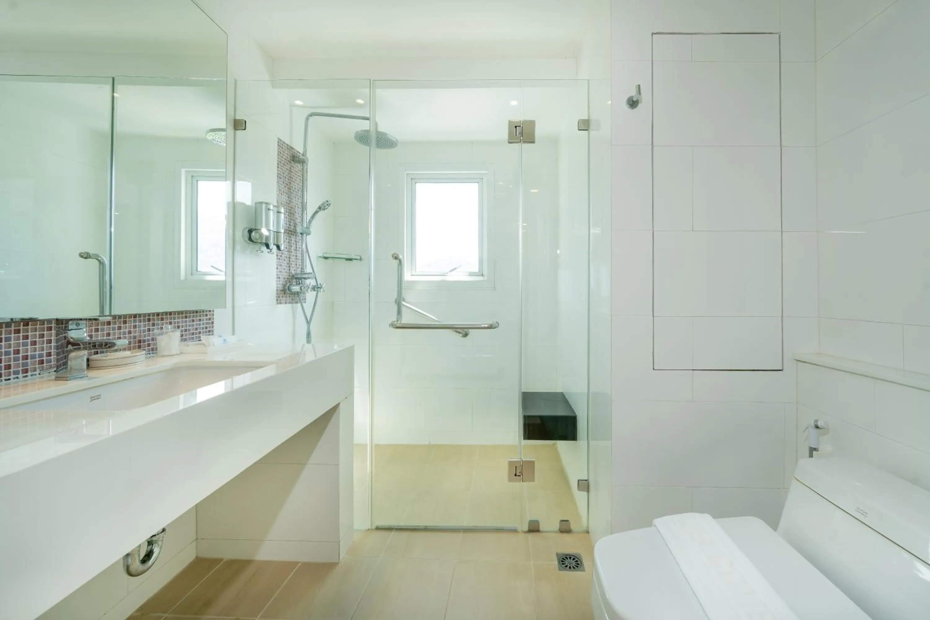 Bathroom in Andaman Beach Suites Hotel, Patong Phuket