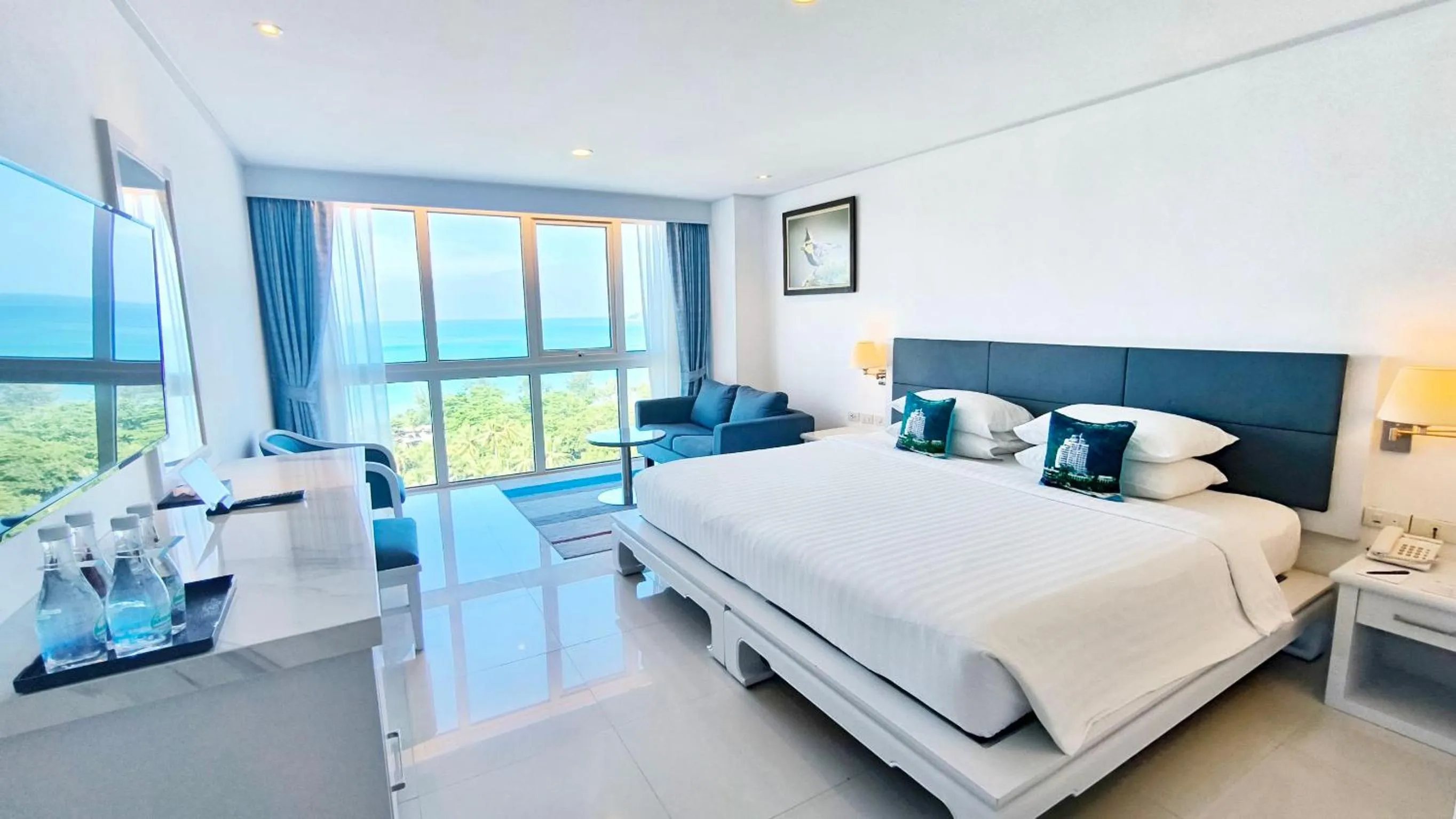Bed in Andaman Beach Suites Hotel, Patong Phuket