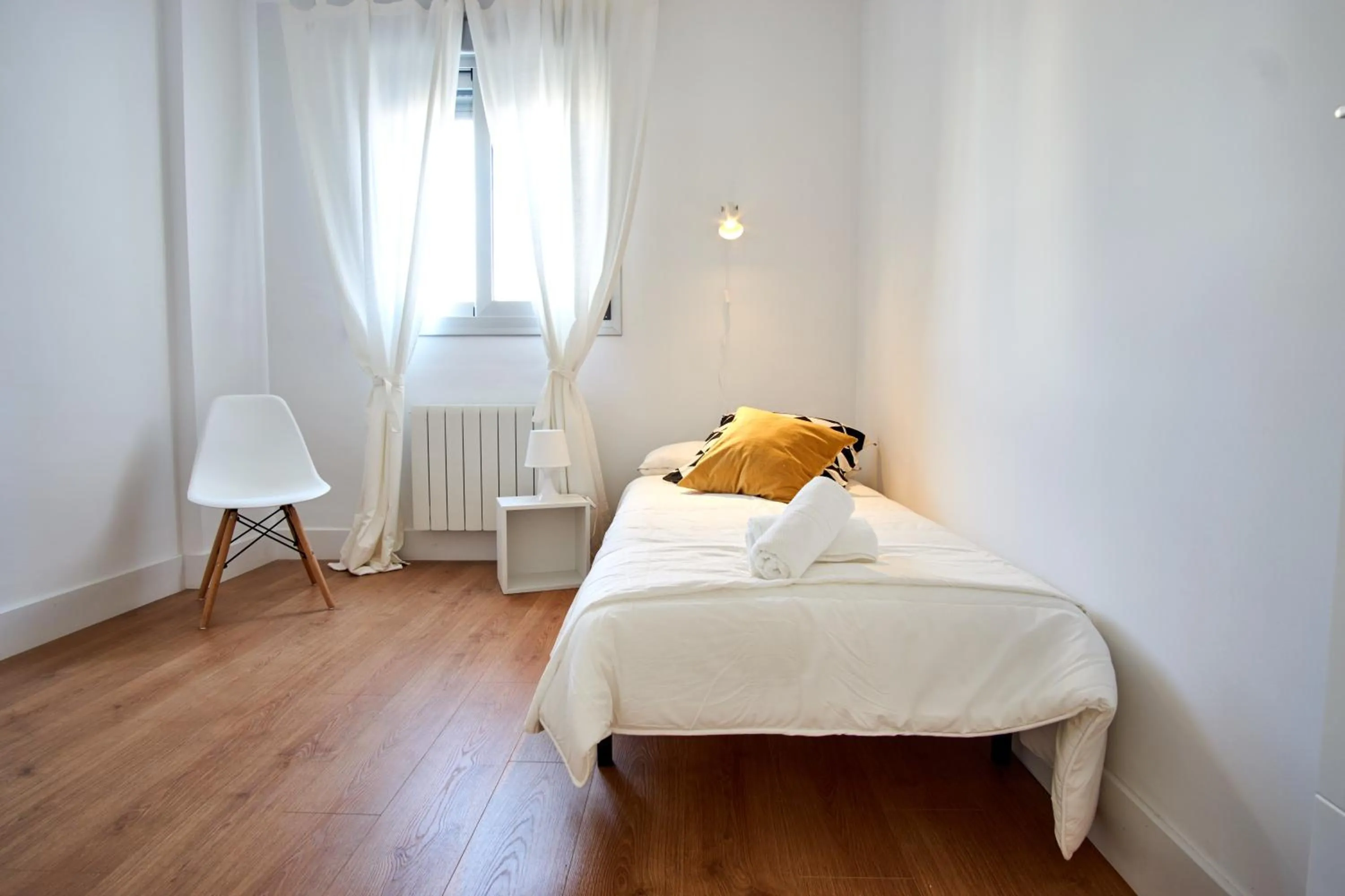 Bed in Virgen del Valle Deluxe Suite by Valcambre