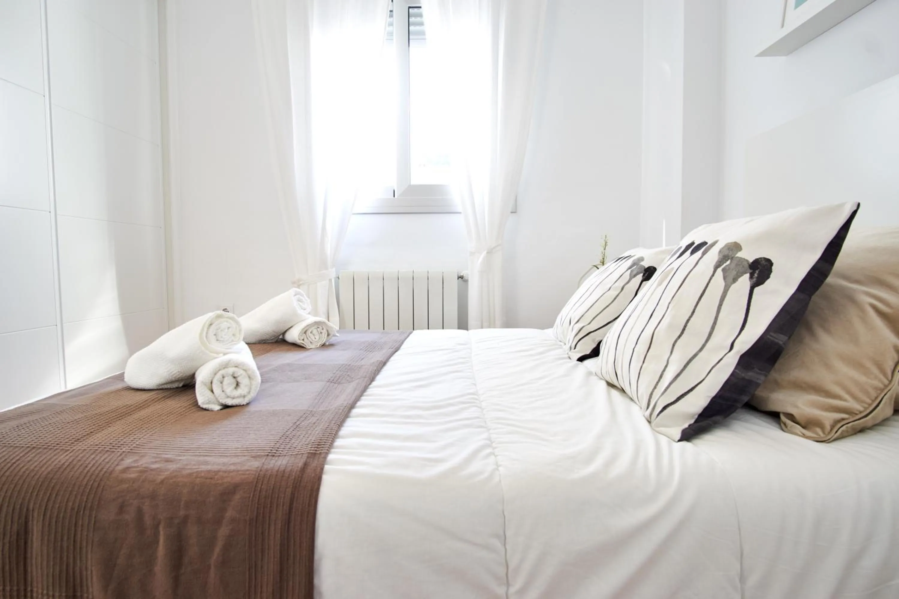 Bed in Virgen del Valle Deluxe Suite by Valcambre