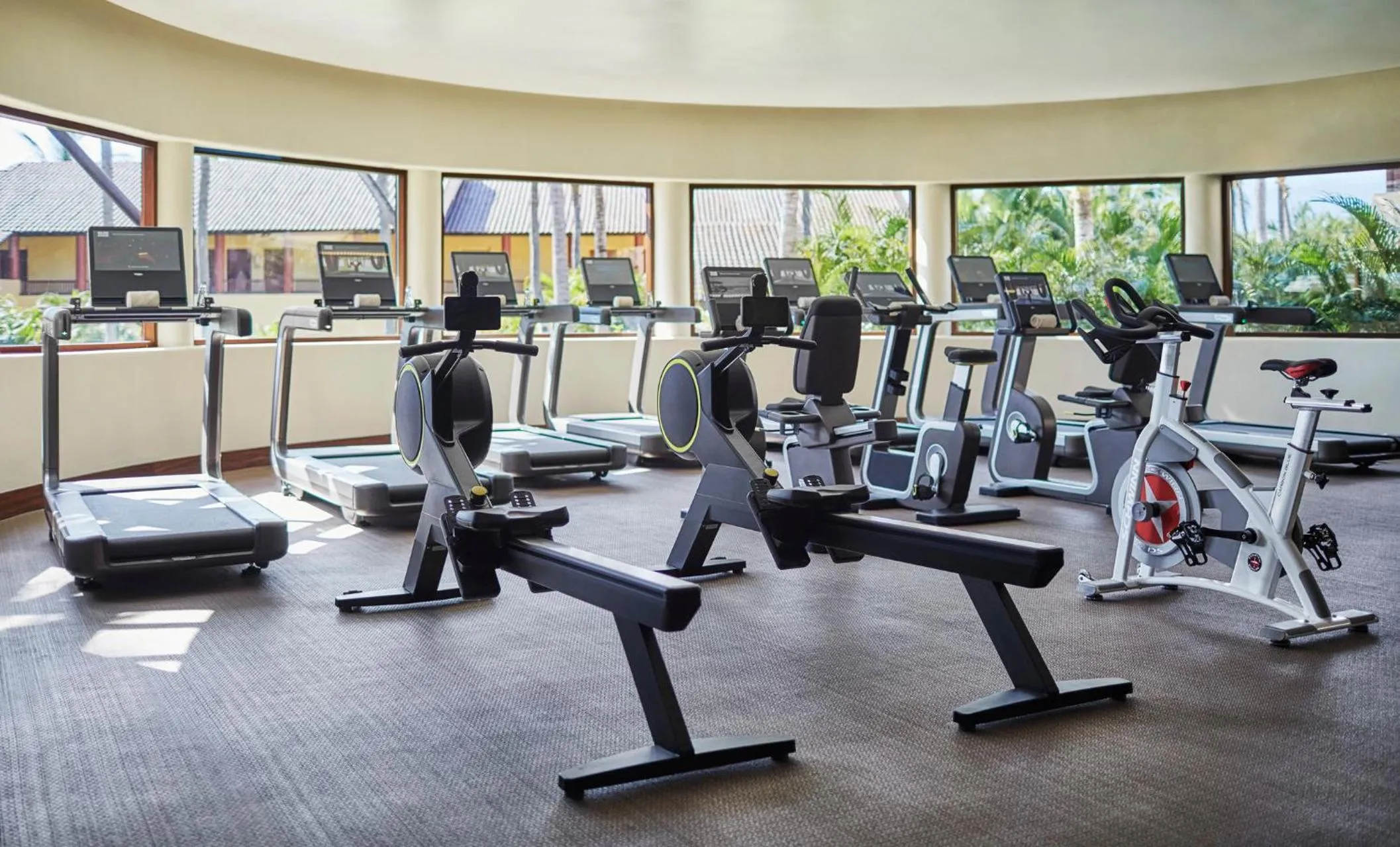 Fitness centre/facilities in Four Seasons Resort Punta Mita