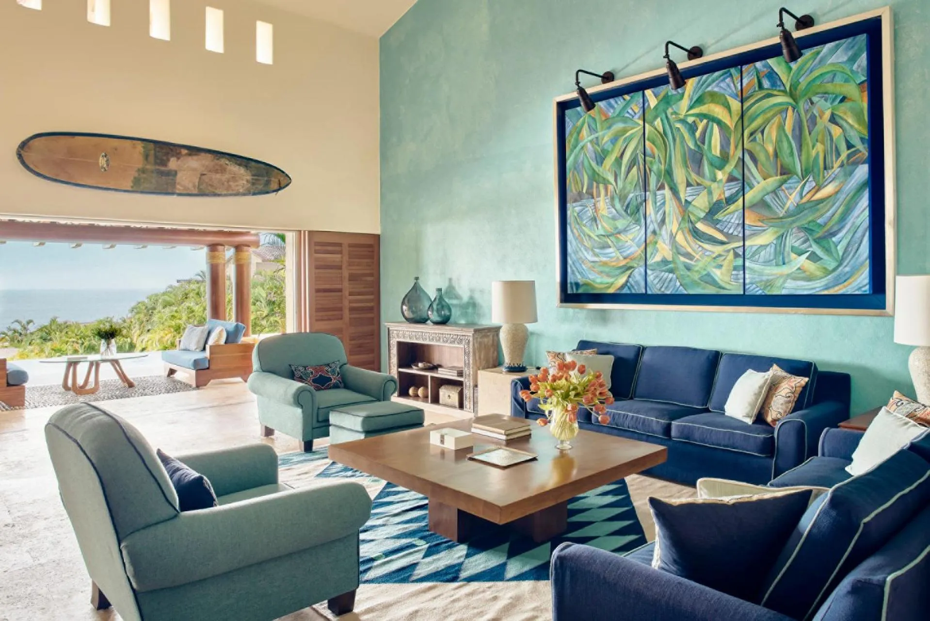 Living room in Four Seasons Resort Punta Mita