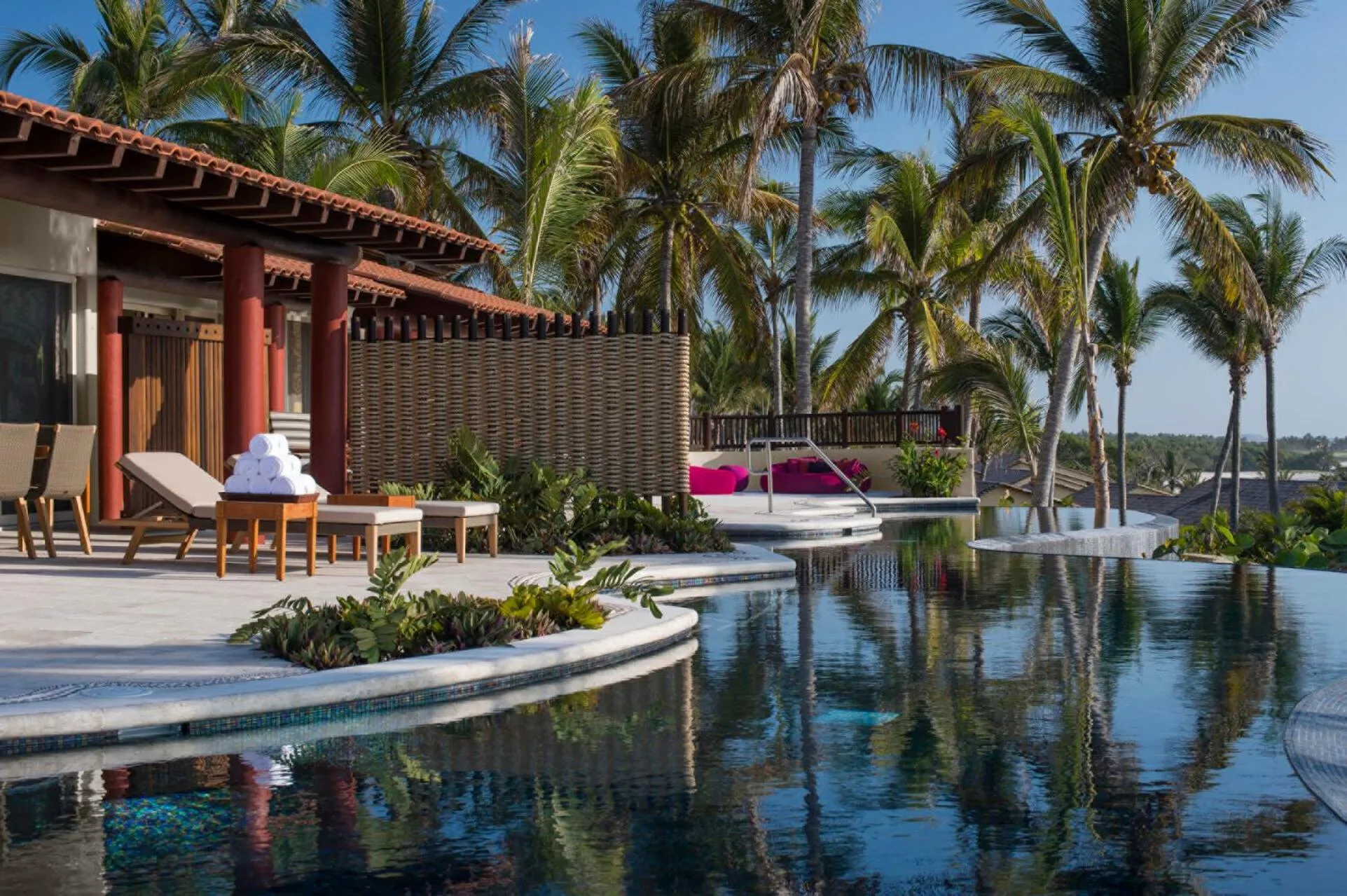 Pool view in Four Seasons Resort Punta Mita