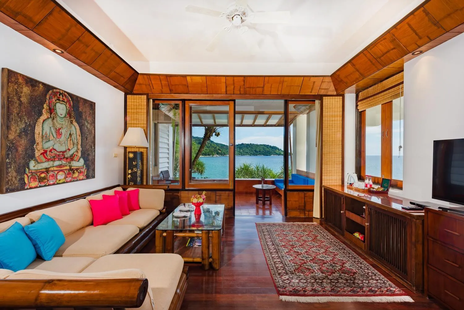 Seating area in Mom Tri's Villa Royale - SHA Plus