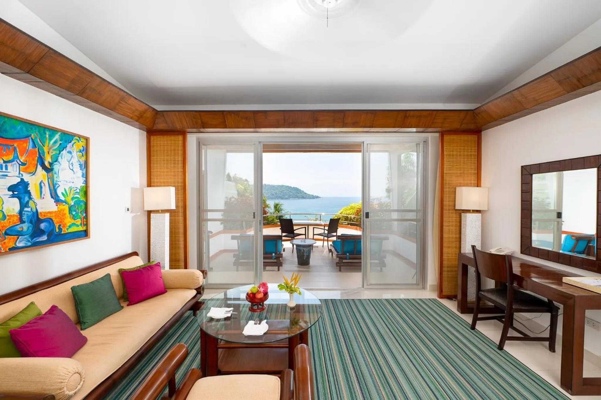 Seating area in Mom Tri's Villa Royale - SHA Plus