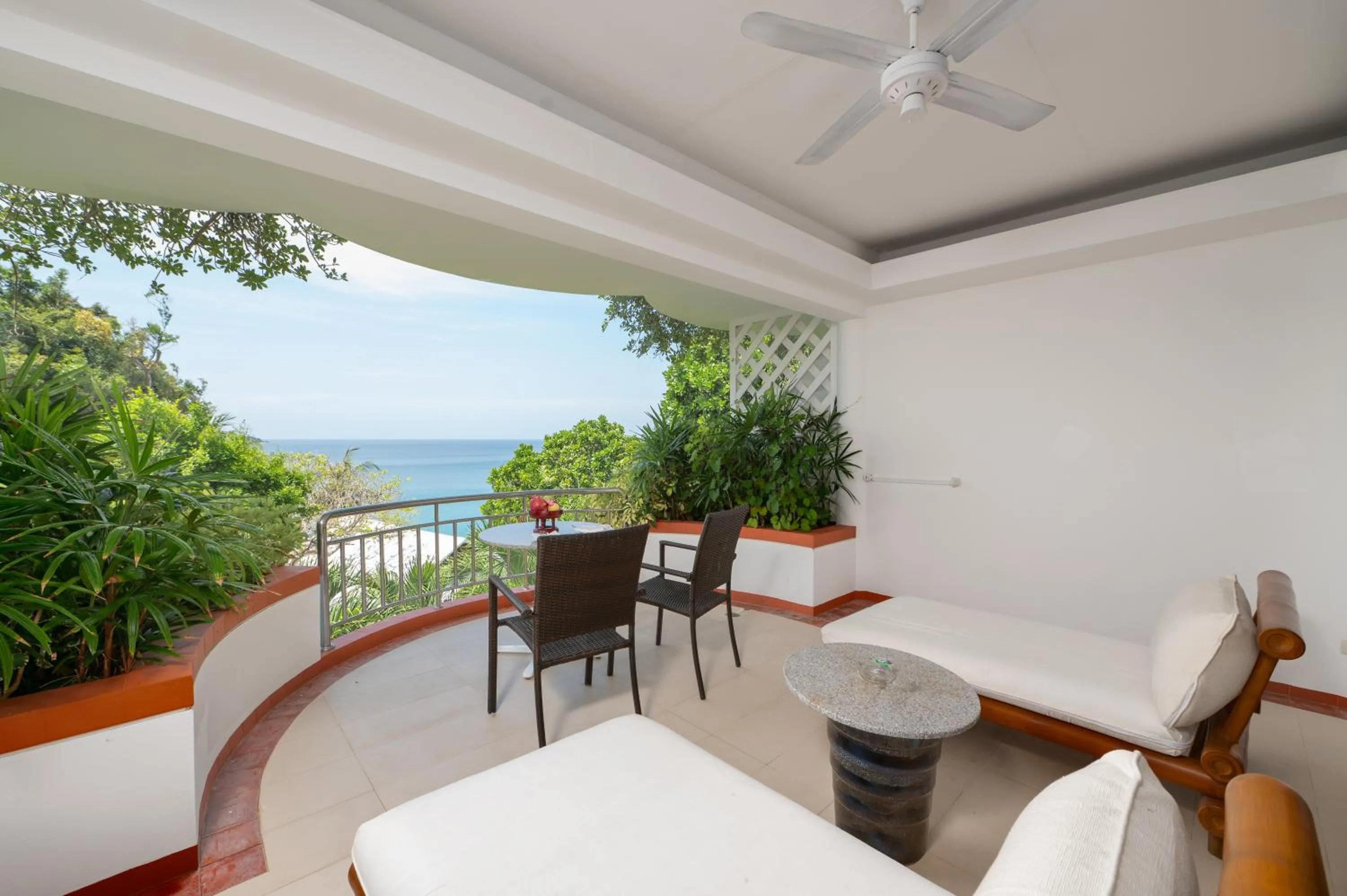 Balcony/Terrace in Mom Tri's Villa Royale - SHA Plus