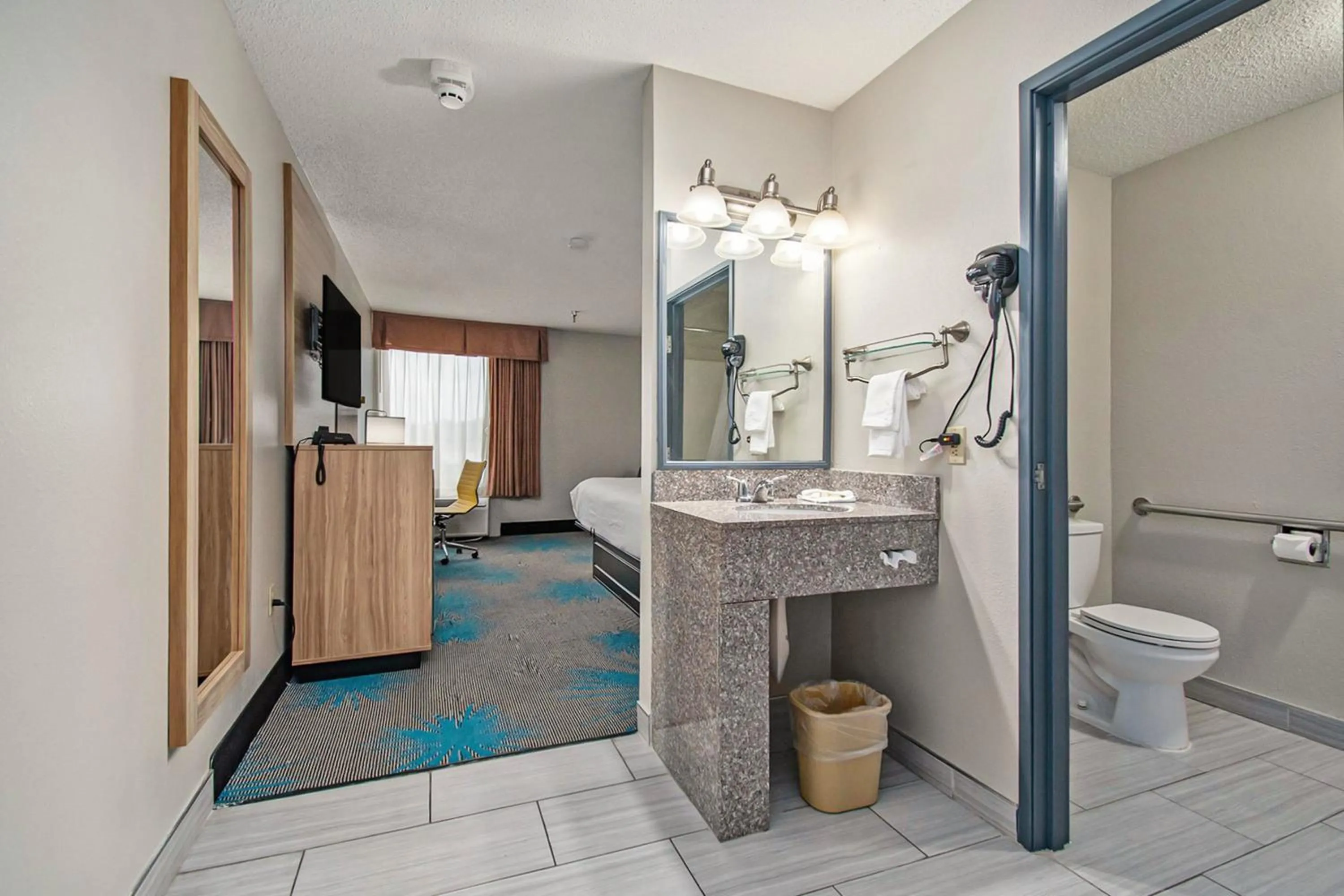 Bathroom in Days Inn & Suites by Wyndham Mt Pleasant