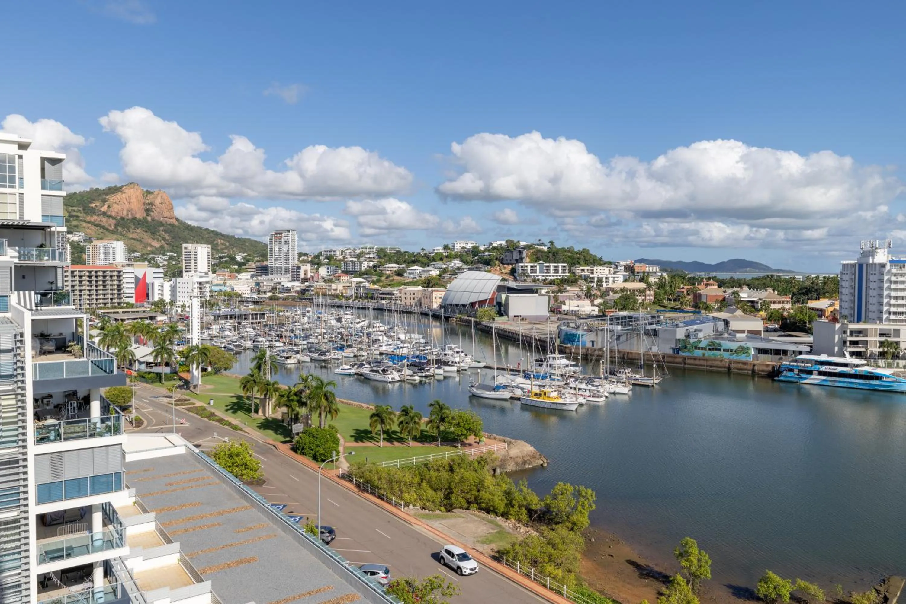 River view in Oaks Townsville Hotel