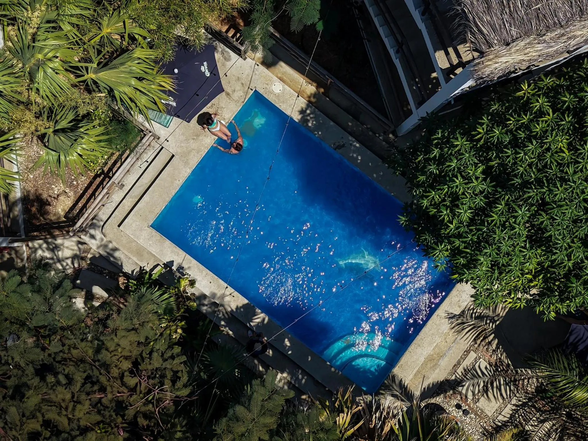 Swimming pool in Nílu Puerto Escondido by Selina