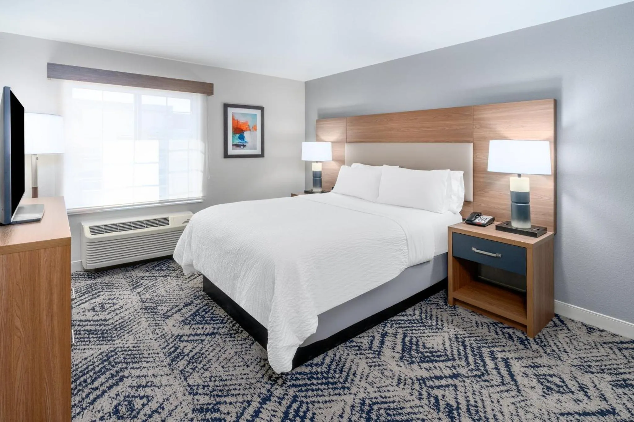 Photo of the whole room, Bed in Candlewood Suites Denver Northeast - Brighton by IHG