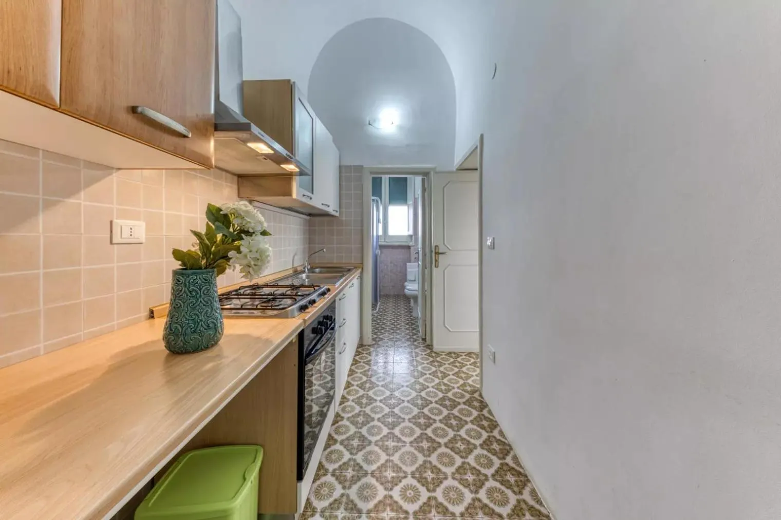 Kitchen or kitchenette in Villa Cesarea Dimora di Charme