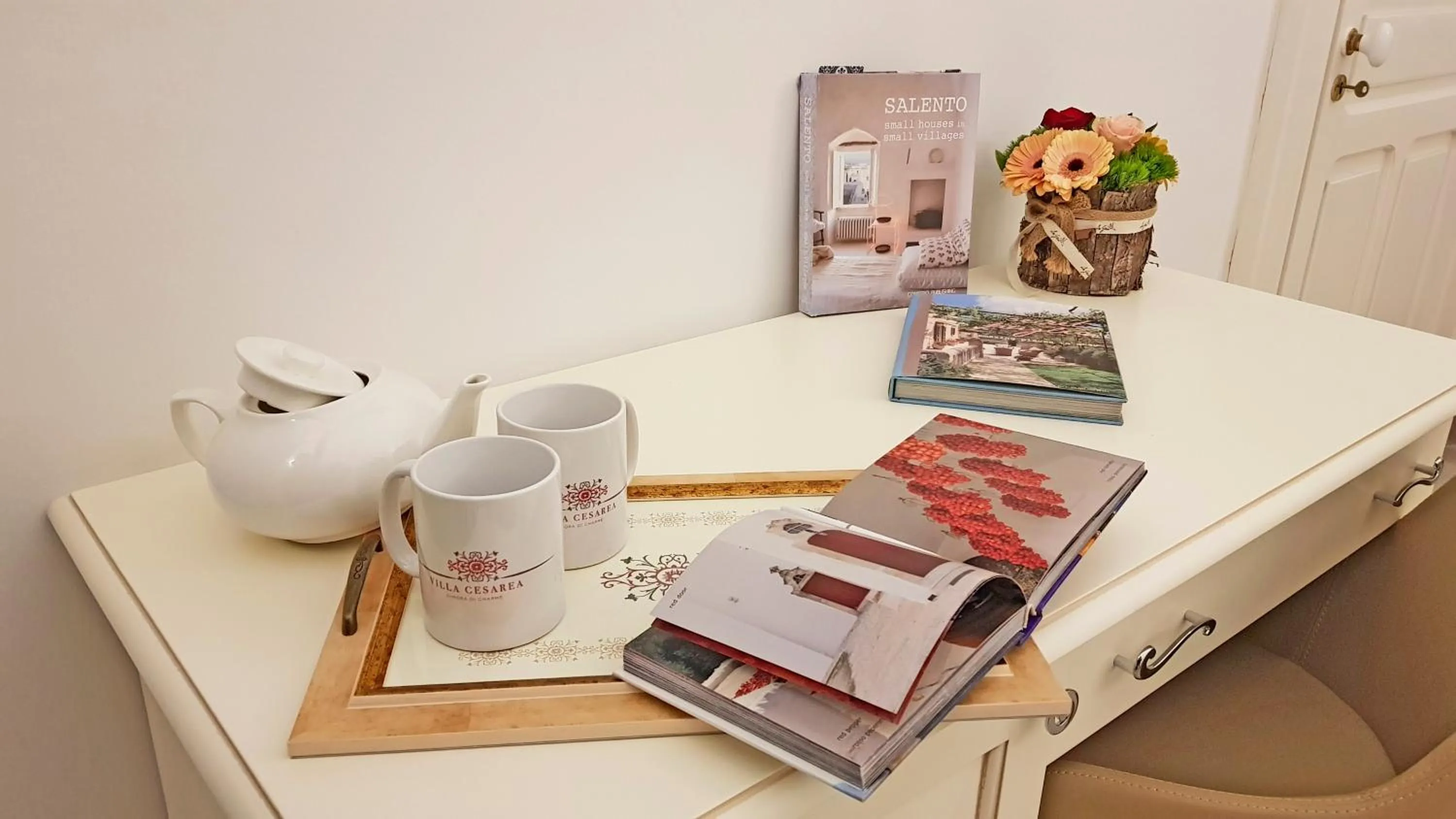 Coffee/tea facilities in Villa Cesarea Dimora di Charme