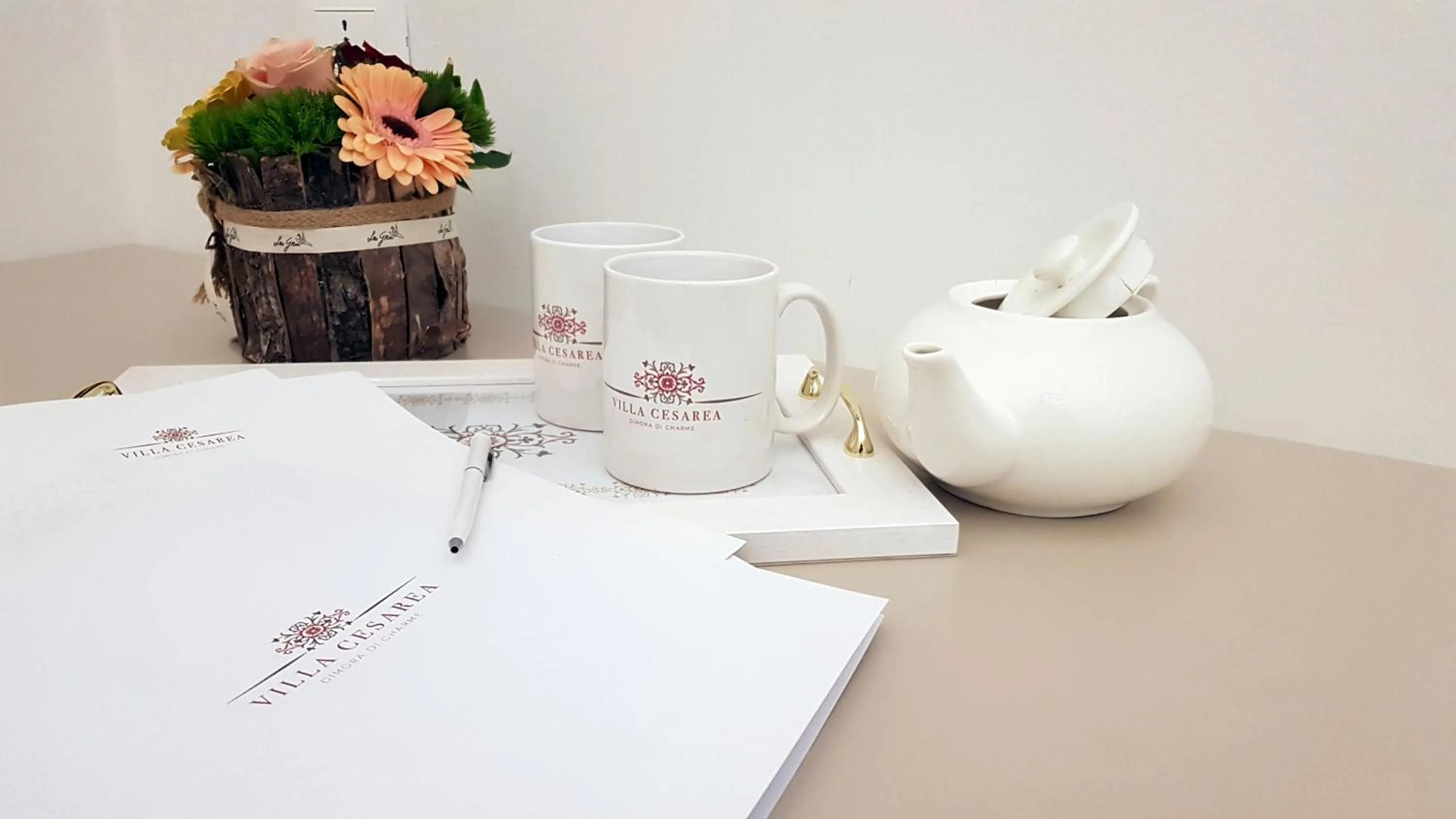 Coffee/tea facilities in Villa Cesarea Dimora di Charme