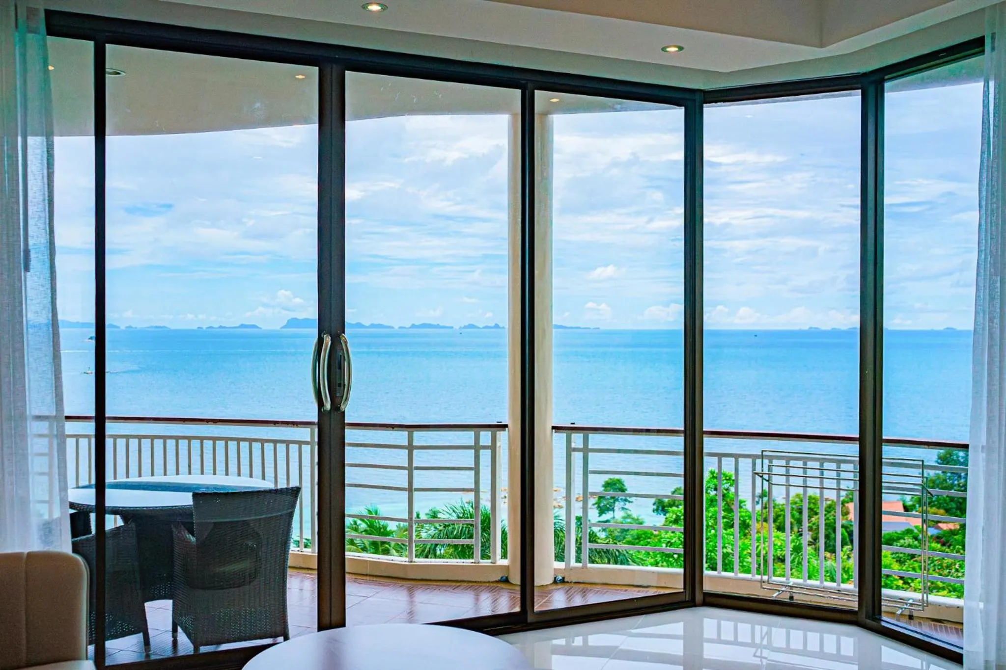 Sea view in Sunset Hill Boutique Resort Koh Phangan