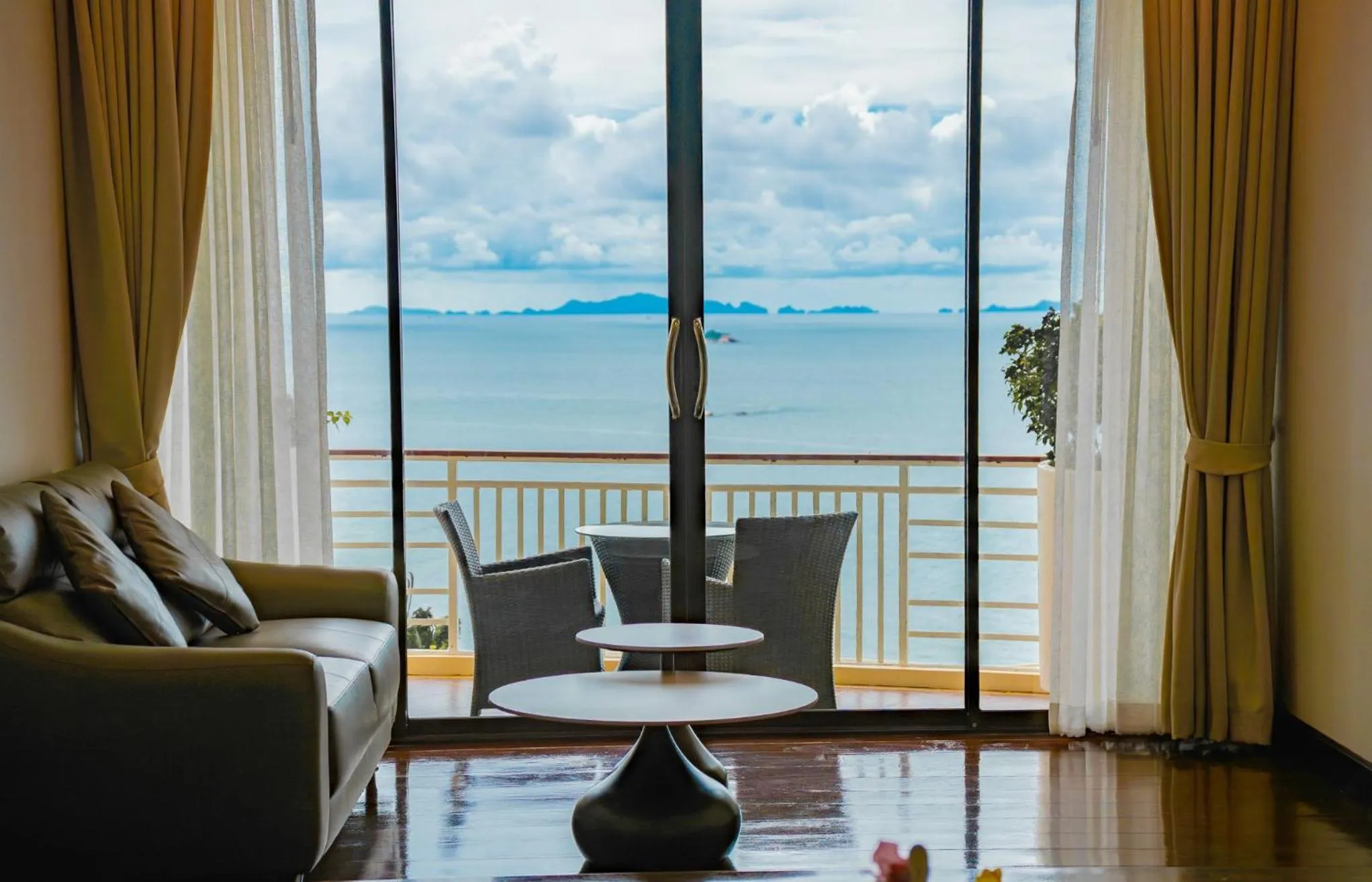 Sea view in Sunset Hill Boutique Resort Koh Phangan