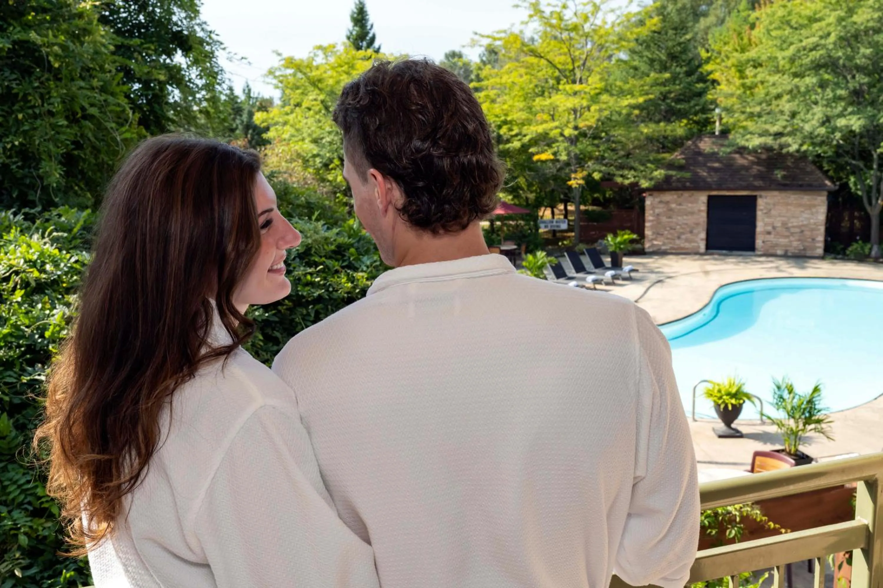 Pool view in Georgian Bay Hotel Trademark Collection by Wyndham