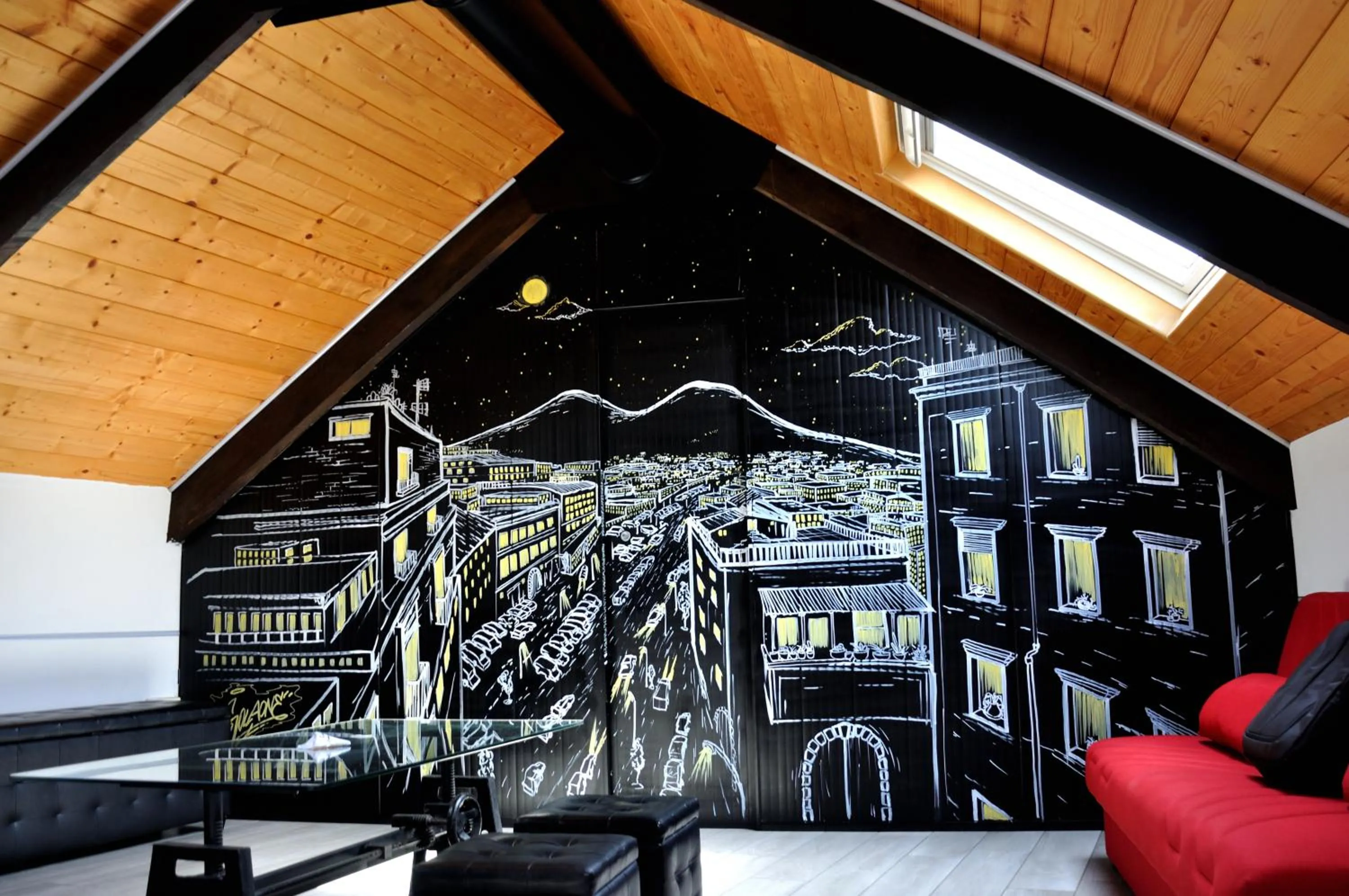 Living room in Palazzo Settembrini 49