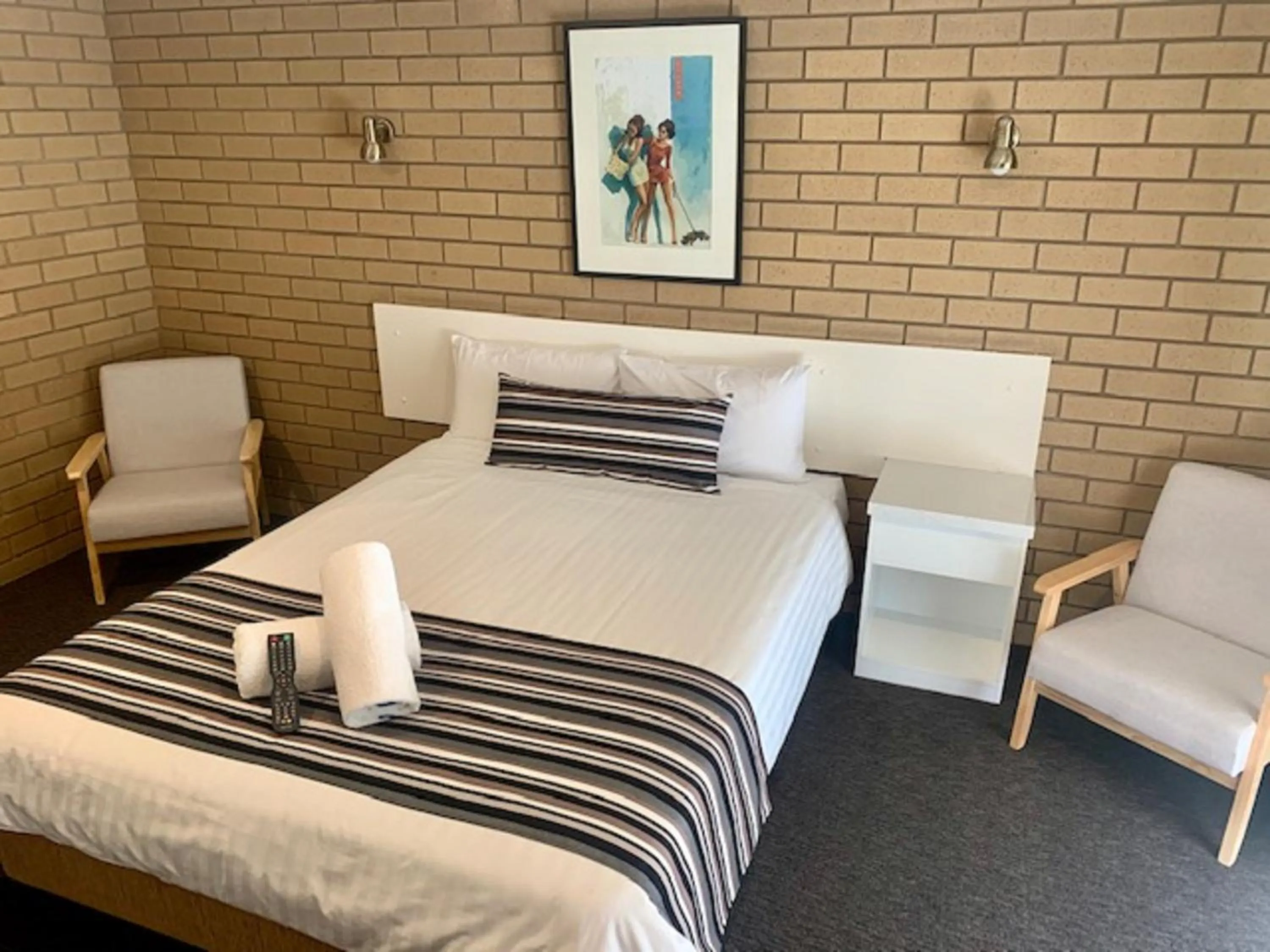 Bed in Albury City Motel