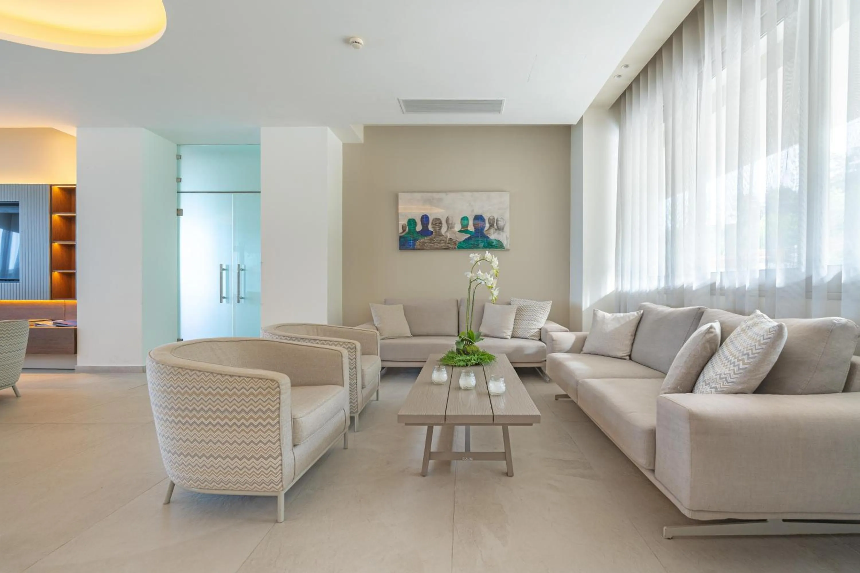 Lobby or reception in Ammon Zeus Luxury Beach Hotel