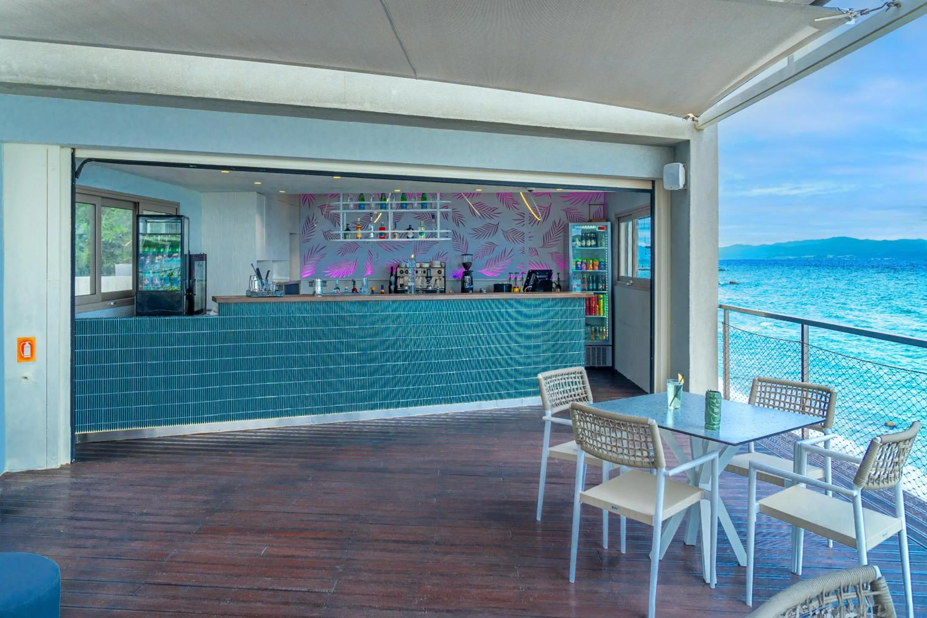 Lounge or bar in Ammon Zeus Luxury Beach Hotel