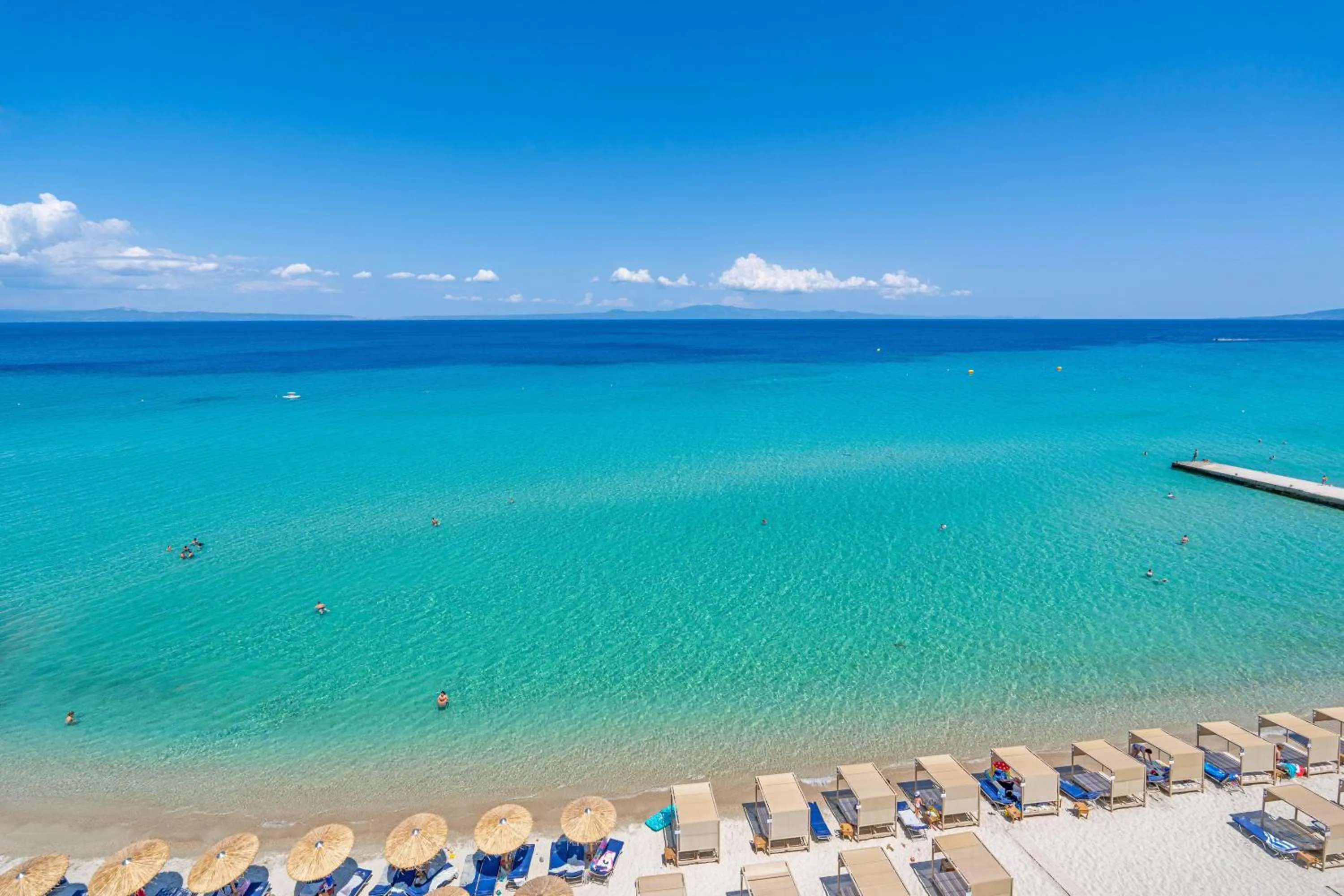 Beach in Ammon Zeus Luxury Beach Hotel