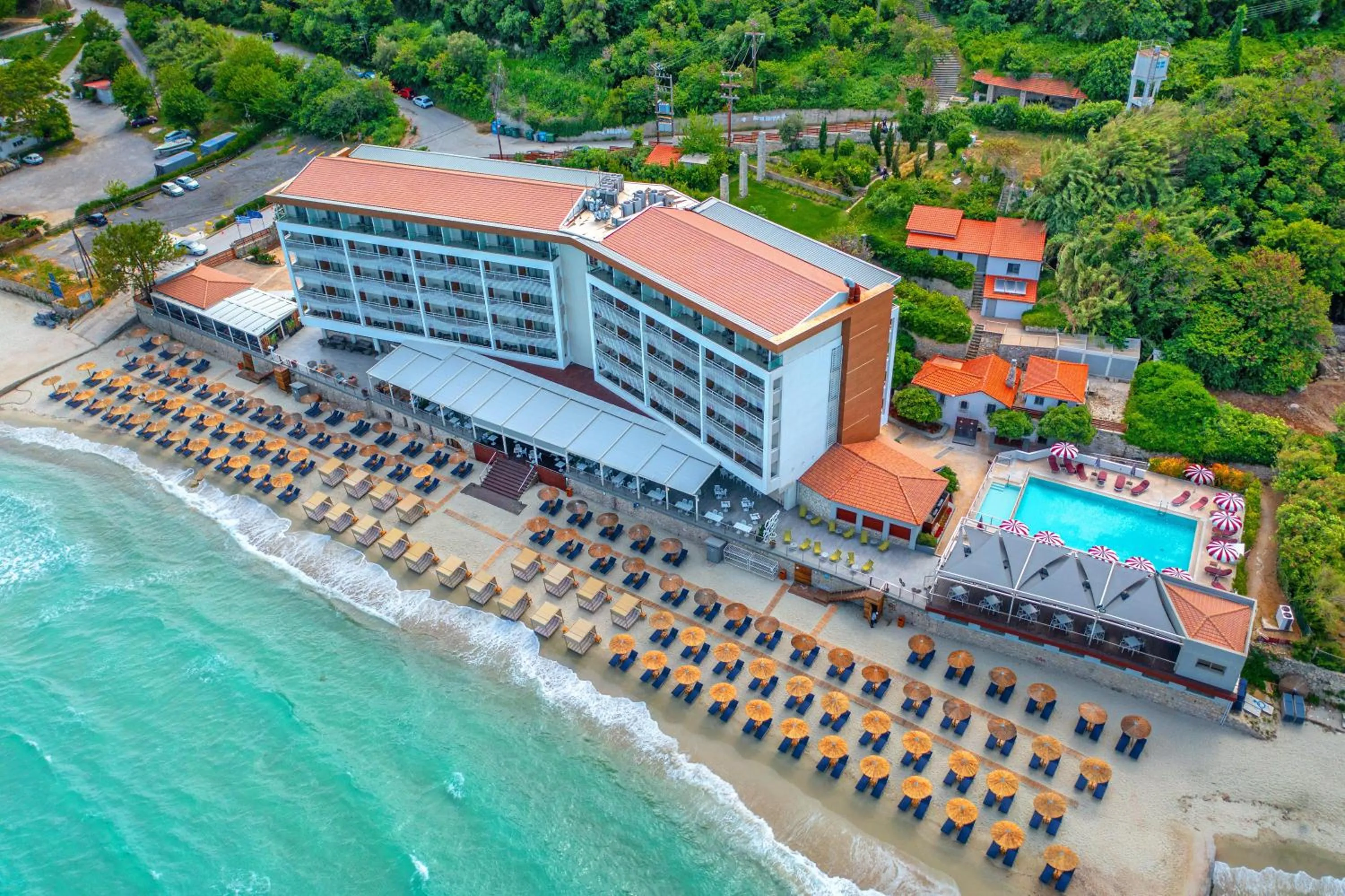Bird's eye view in Ammon Zeus Luxury Beach Hotel