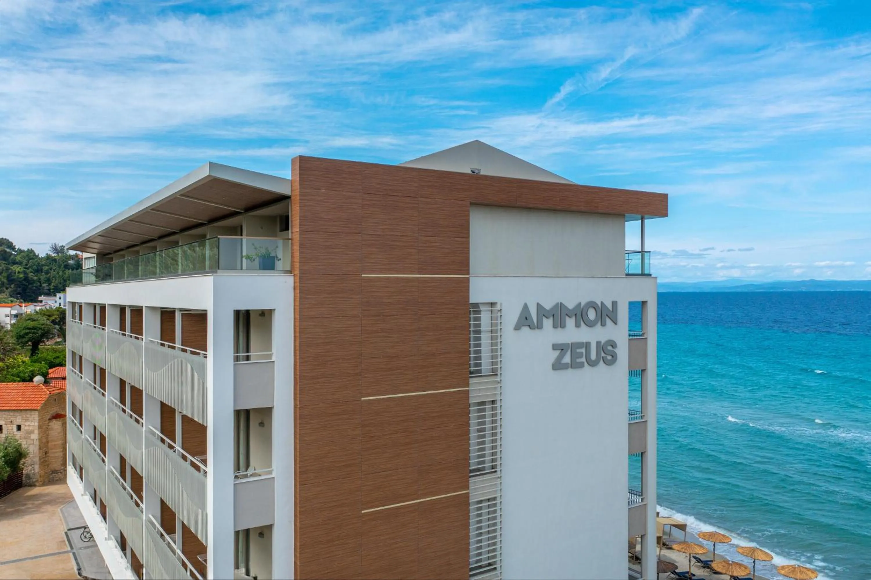 Property building in Ammon Zeus Luxury Beach Hotel