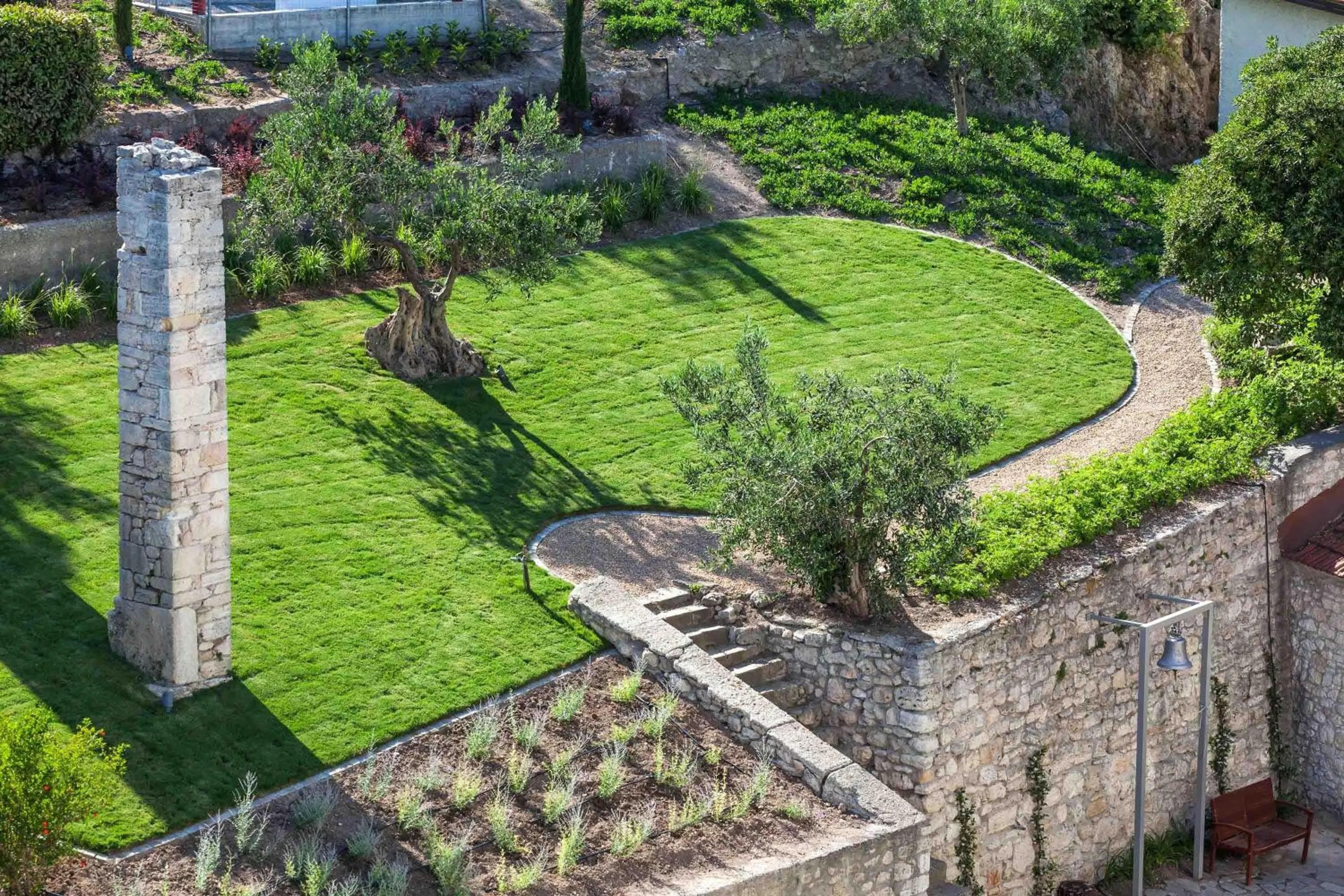Garden in Ammon Zeus Luxury Beach Hotel