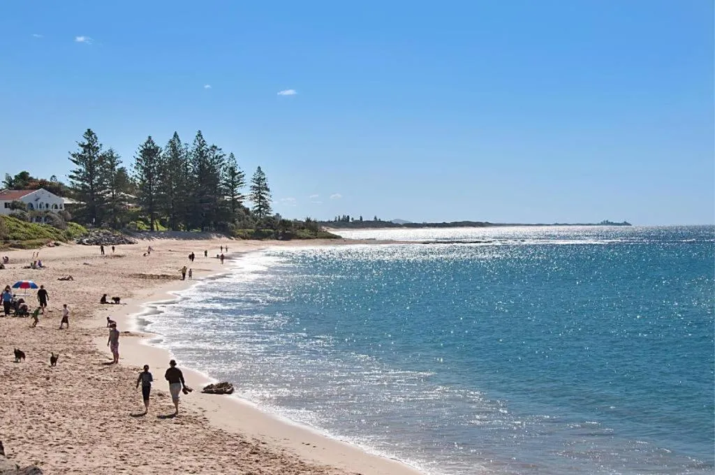 Beach in The Norfolks on Moffat Beach
