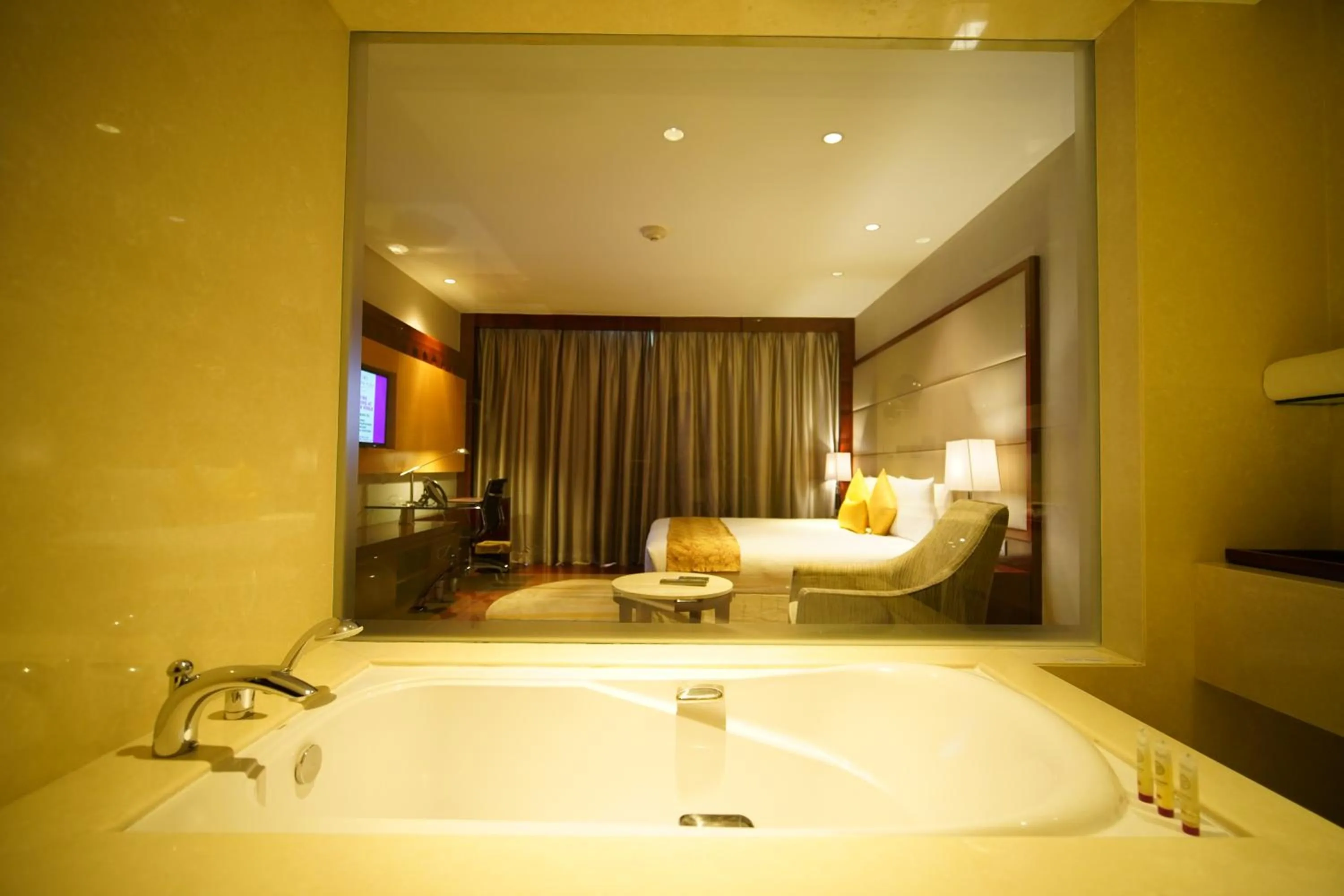 Bathroom in Crowne Plaza Kochi by IHG