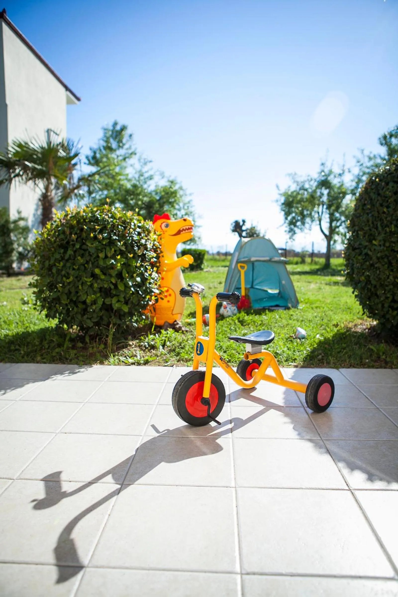 Garden view in Akti Retzika