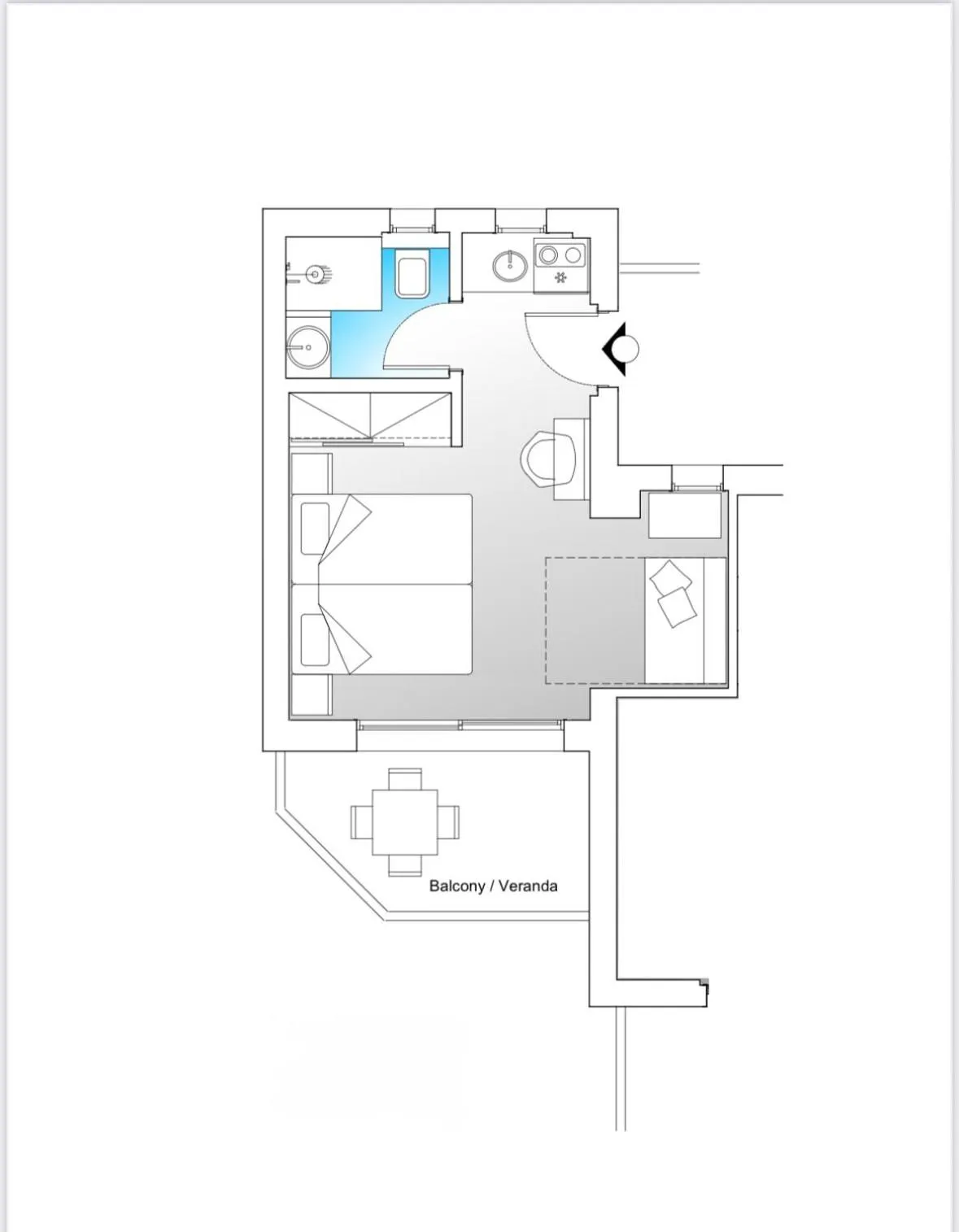 Floor plan in Akti Retzika