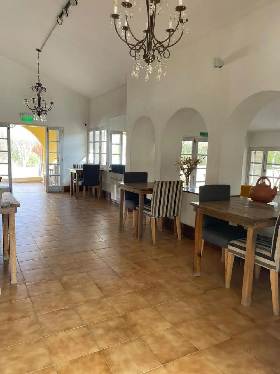 Dining area in La Masia