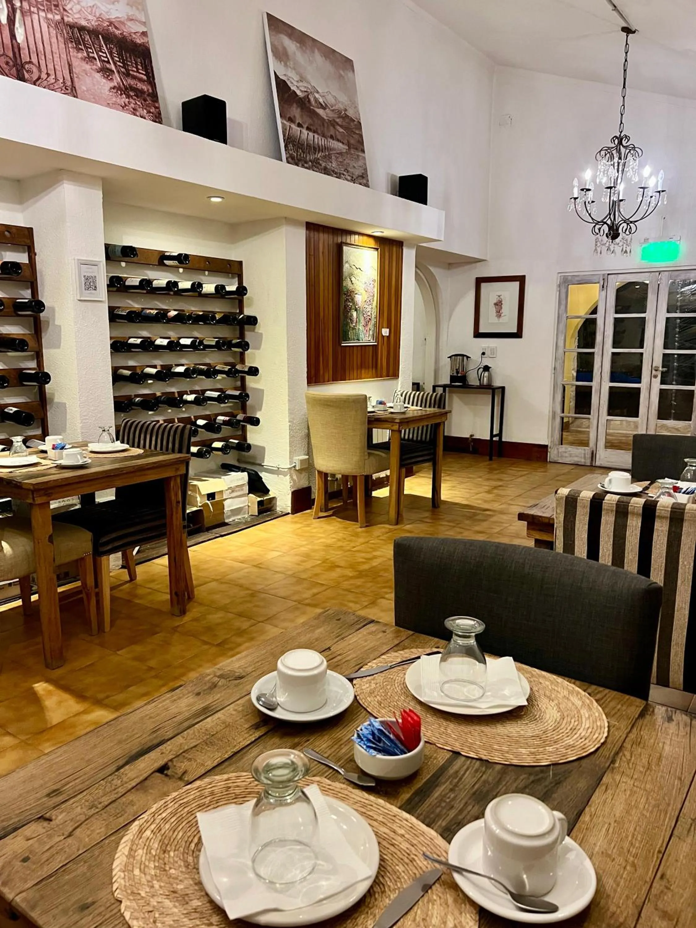 Dining area in La Masia