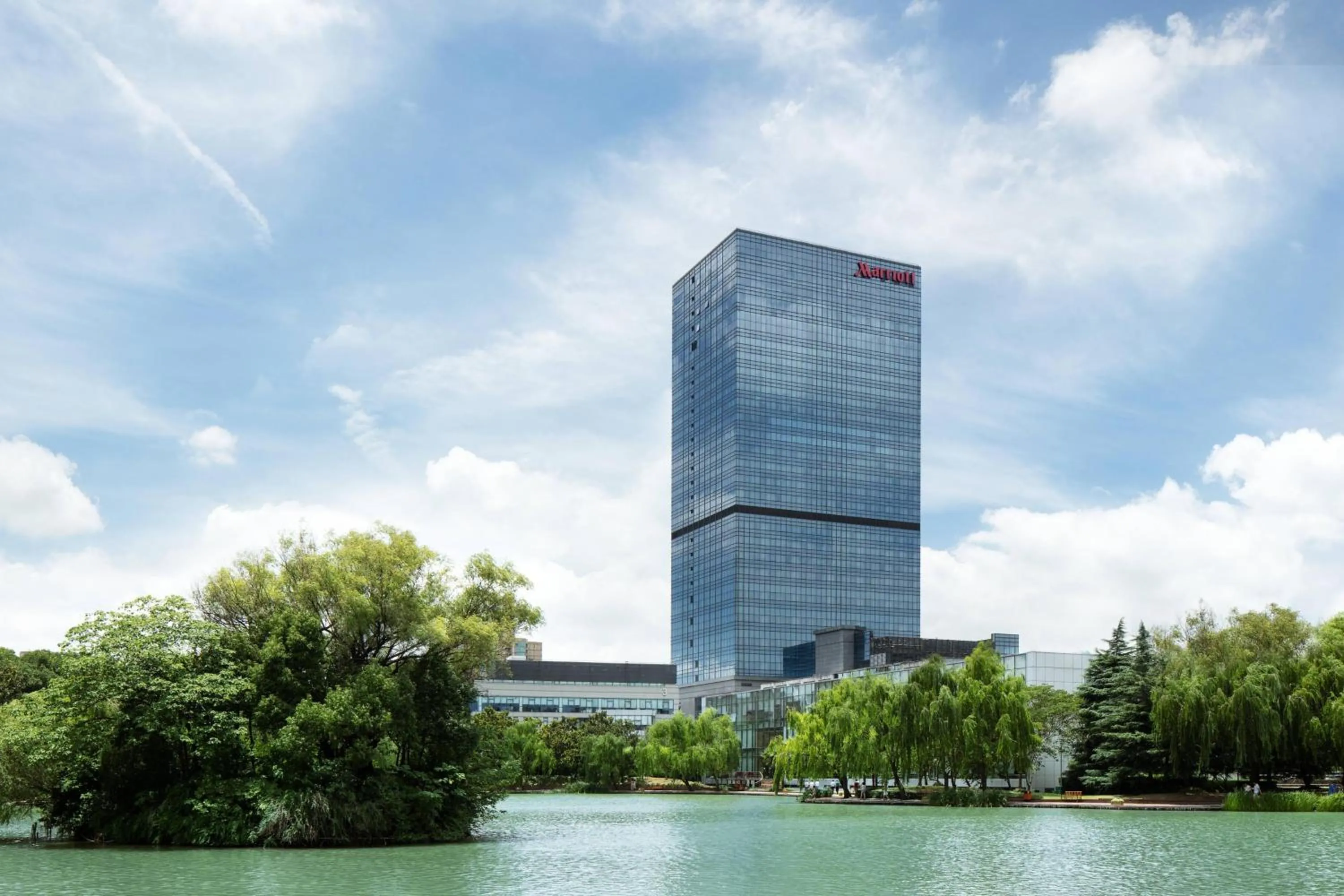 Property building in Shanghai Marriott Hotel Pudong East - Only a 20 minute drive from Disney