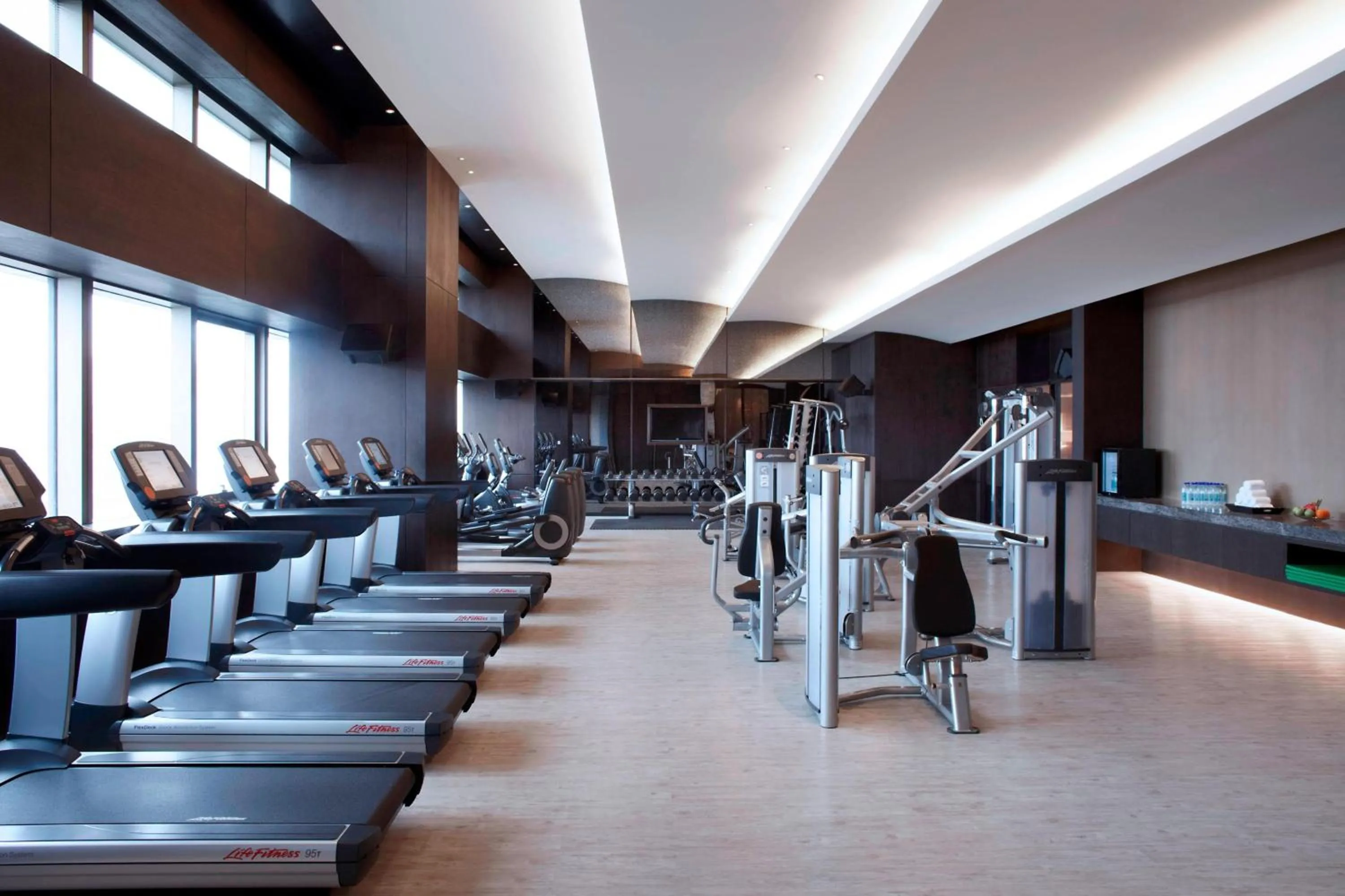Fitness centre/facilities in Shanghai Marriott Hotel Pudong East - Only a 20 minute drive from Disney