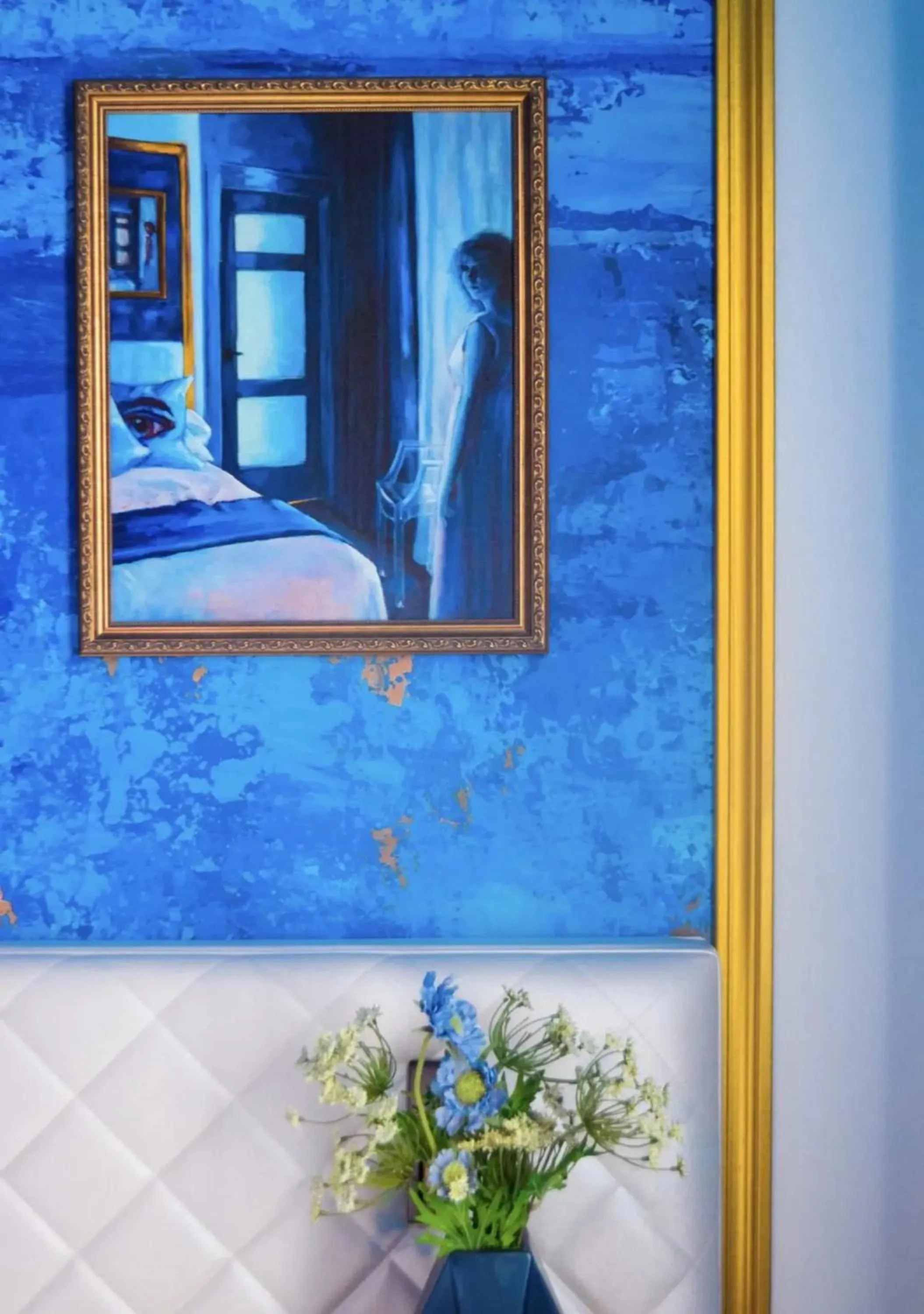 Decorative detail in Angad Arts Hotel St Louis, Tapestry Collection by Hilton