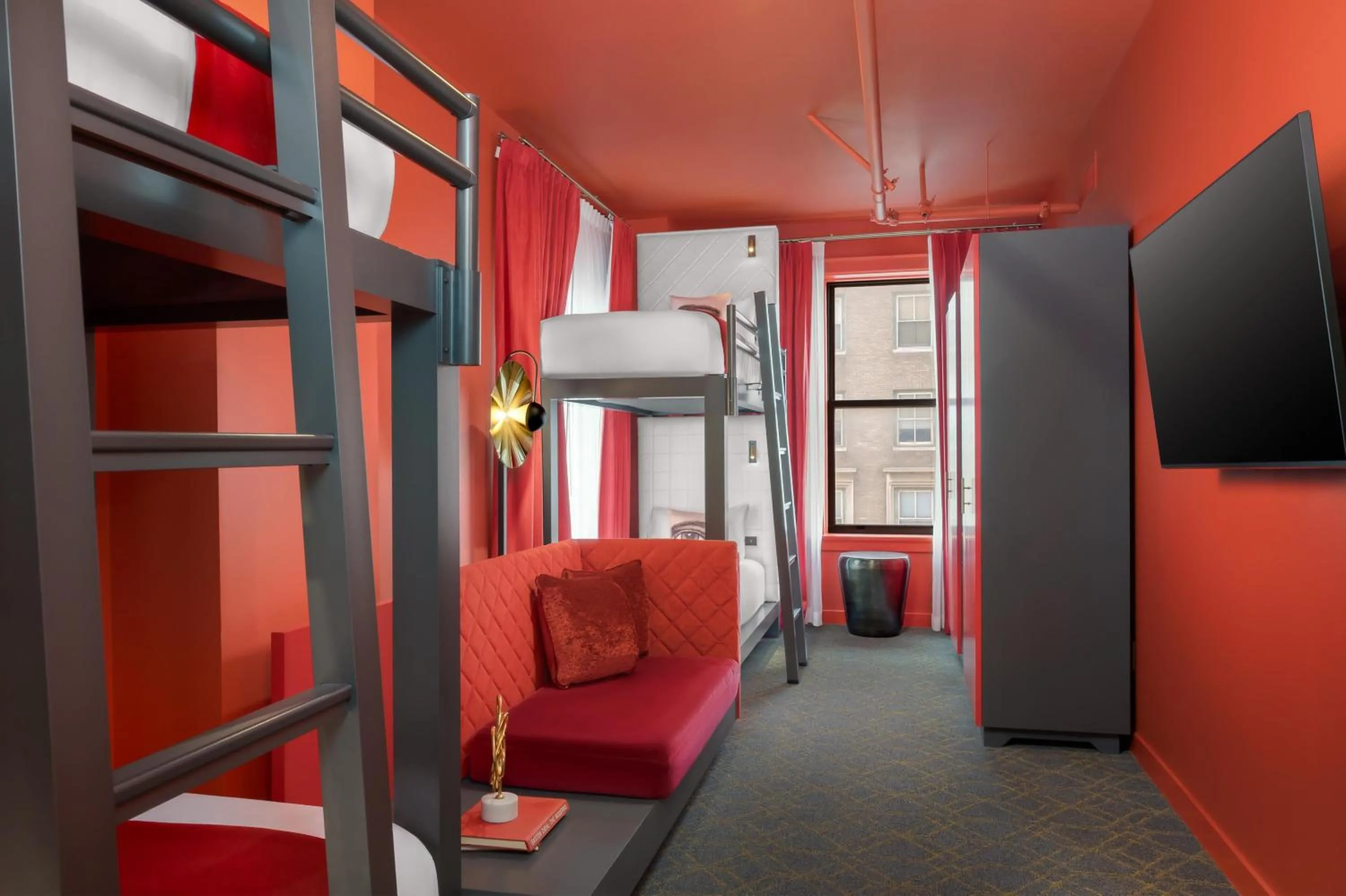 Bed in Angad Arts Hotel St Louis, Tapestry Collection by Hilton